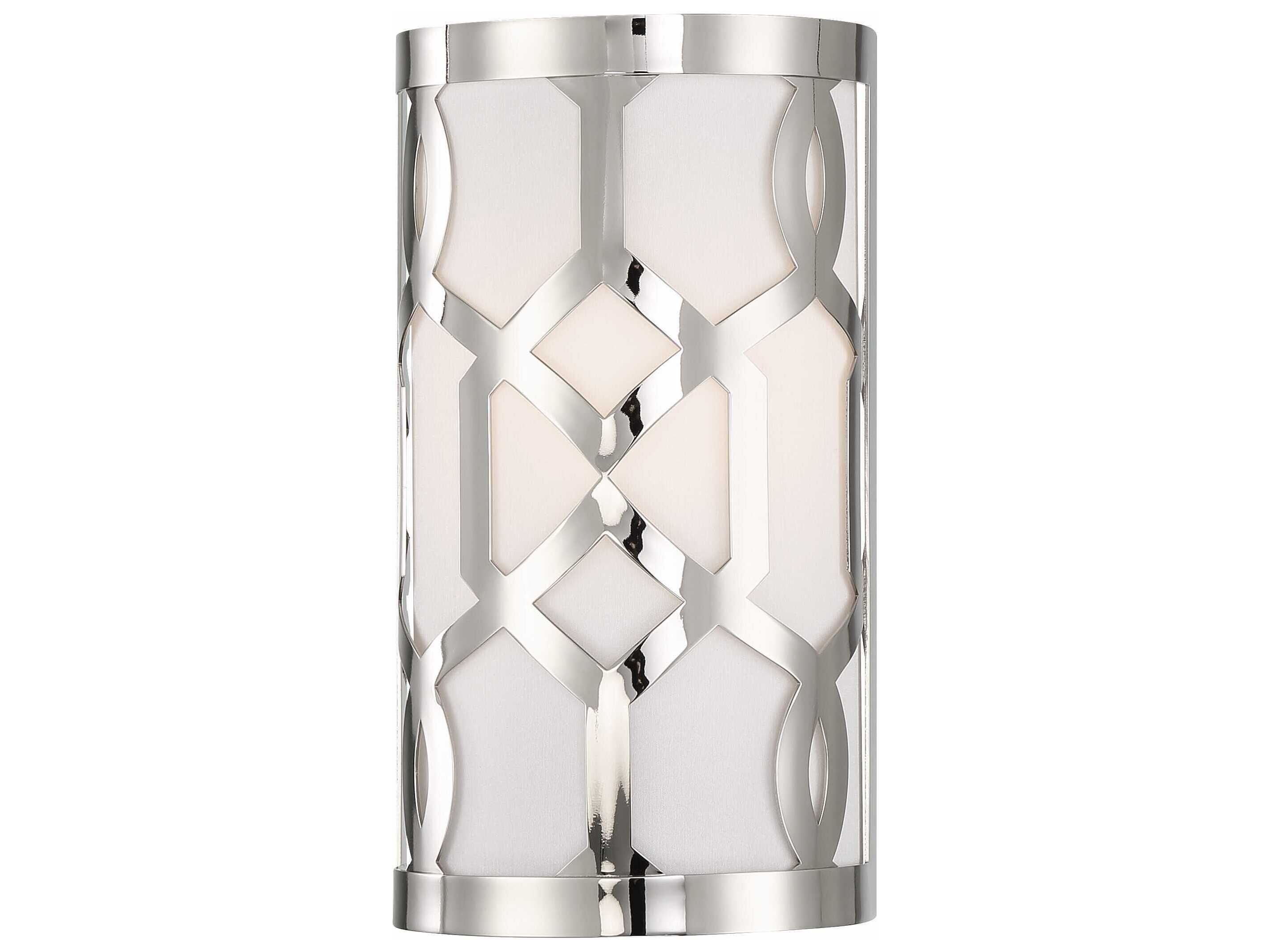 Crystorama Jennings 1-Light Brass Wall Sconce