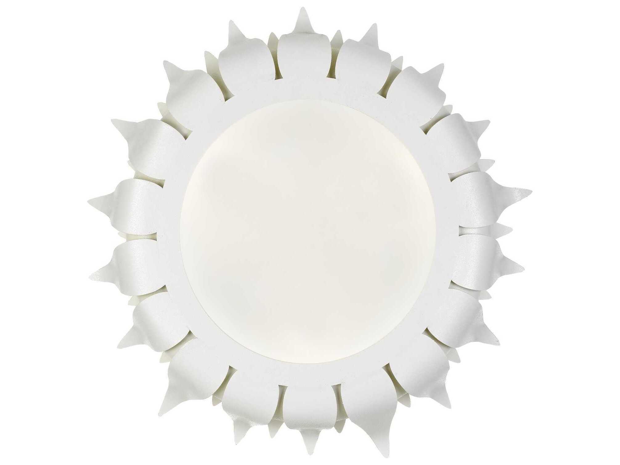 Crystorama Broche 3-Light Gold Drum Semi Flush Mount