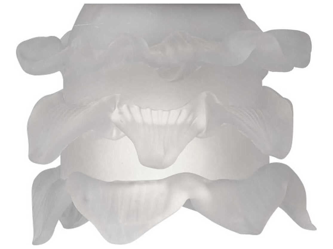 Crystorama Paris Market 1-Light Antique White Glass Wall Sconce