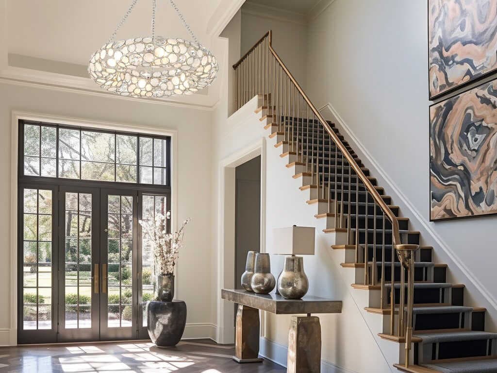 Crystorama Palla 6-Light Antique Silver Pendant