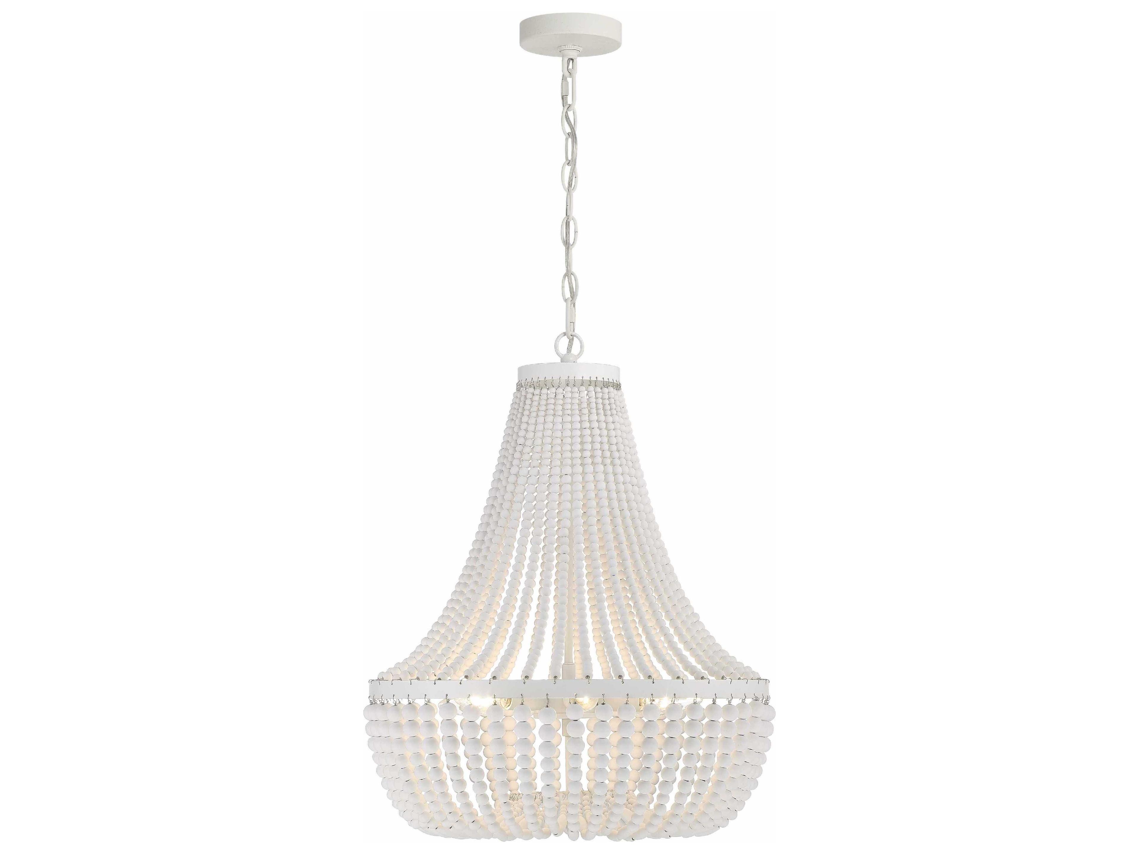 Crystorama Rylee 6-Light Bronze Candelabra Empire Chandelier