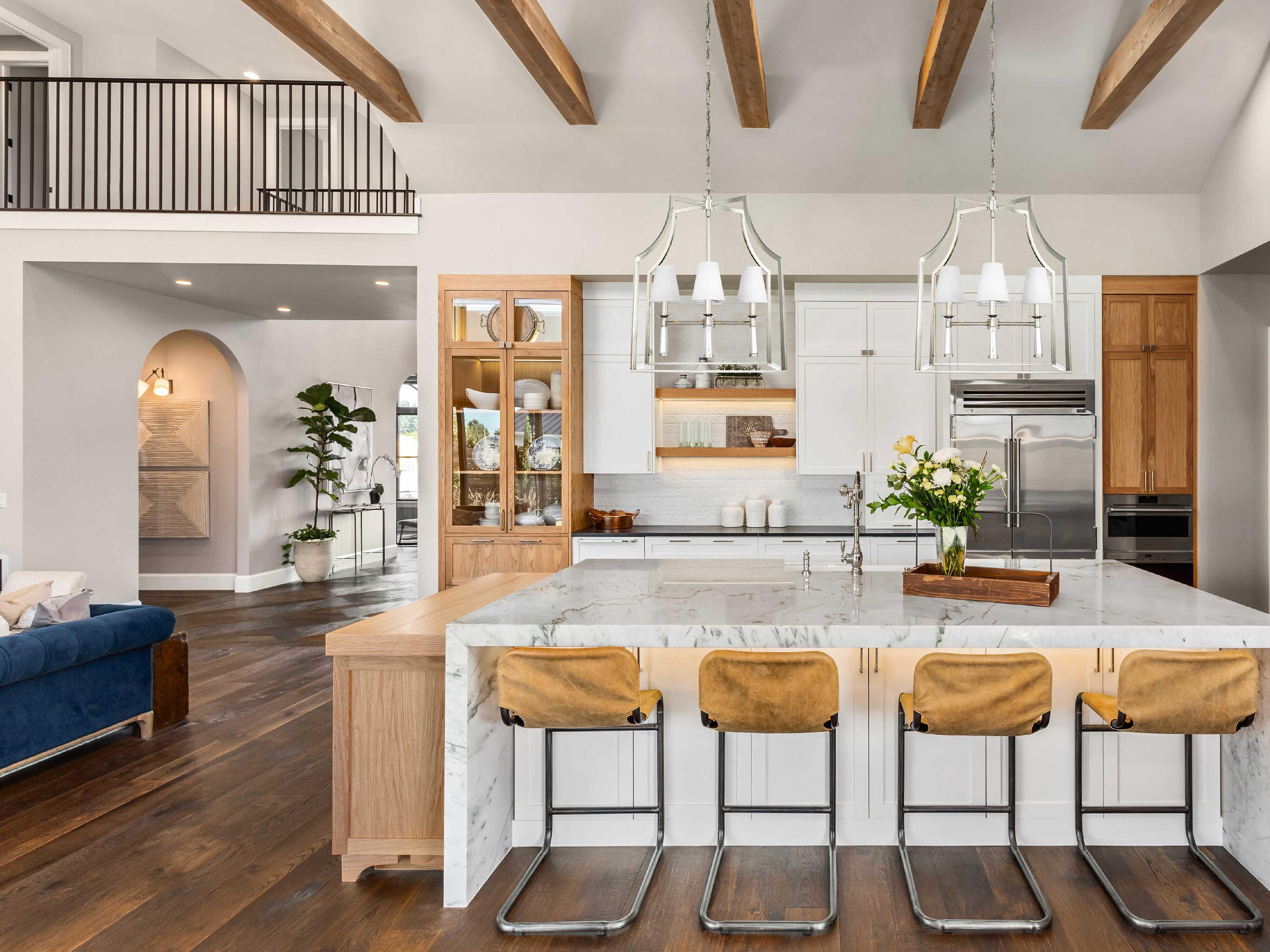 Crystorama Baxter 4-Light Polished Nickel Steel Candelabra Chandelier