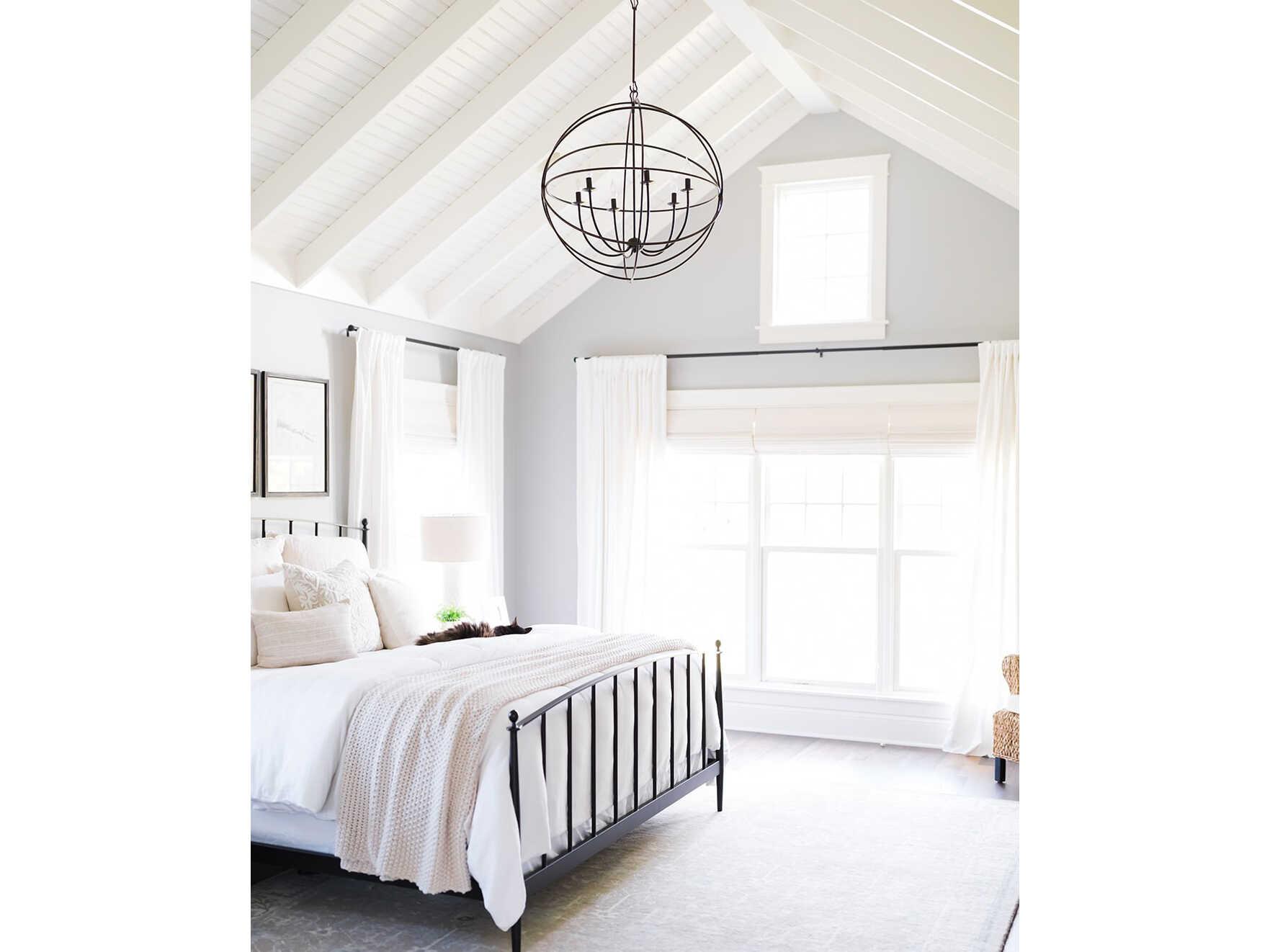 Crystorama Solaris 6-Light Bronze Glass Candelabra Chandelier