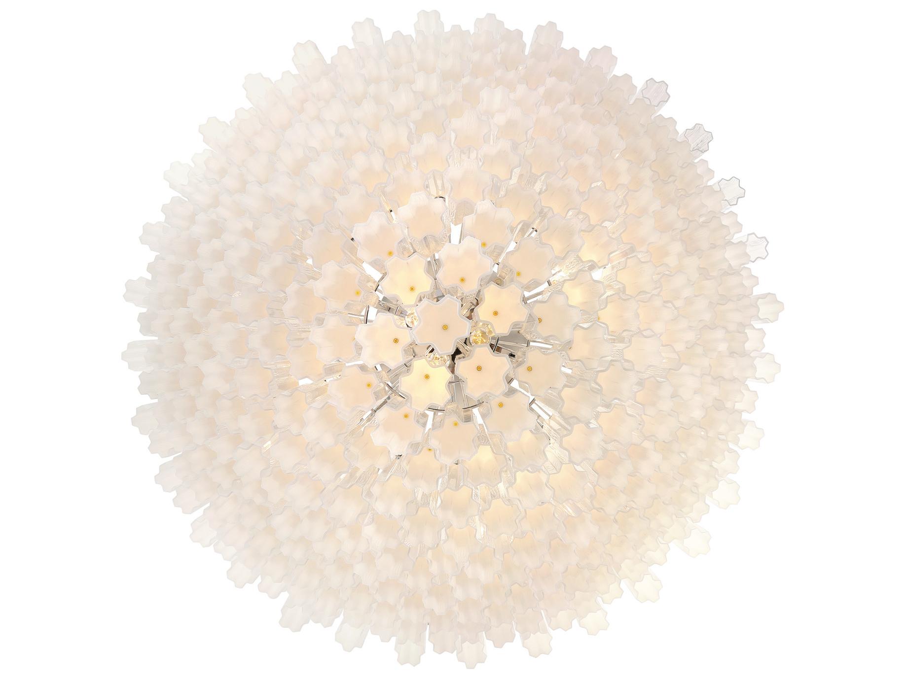 Crystorama Addis 40-Light Multi Silver Candelabra Tiered Chandelier