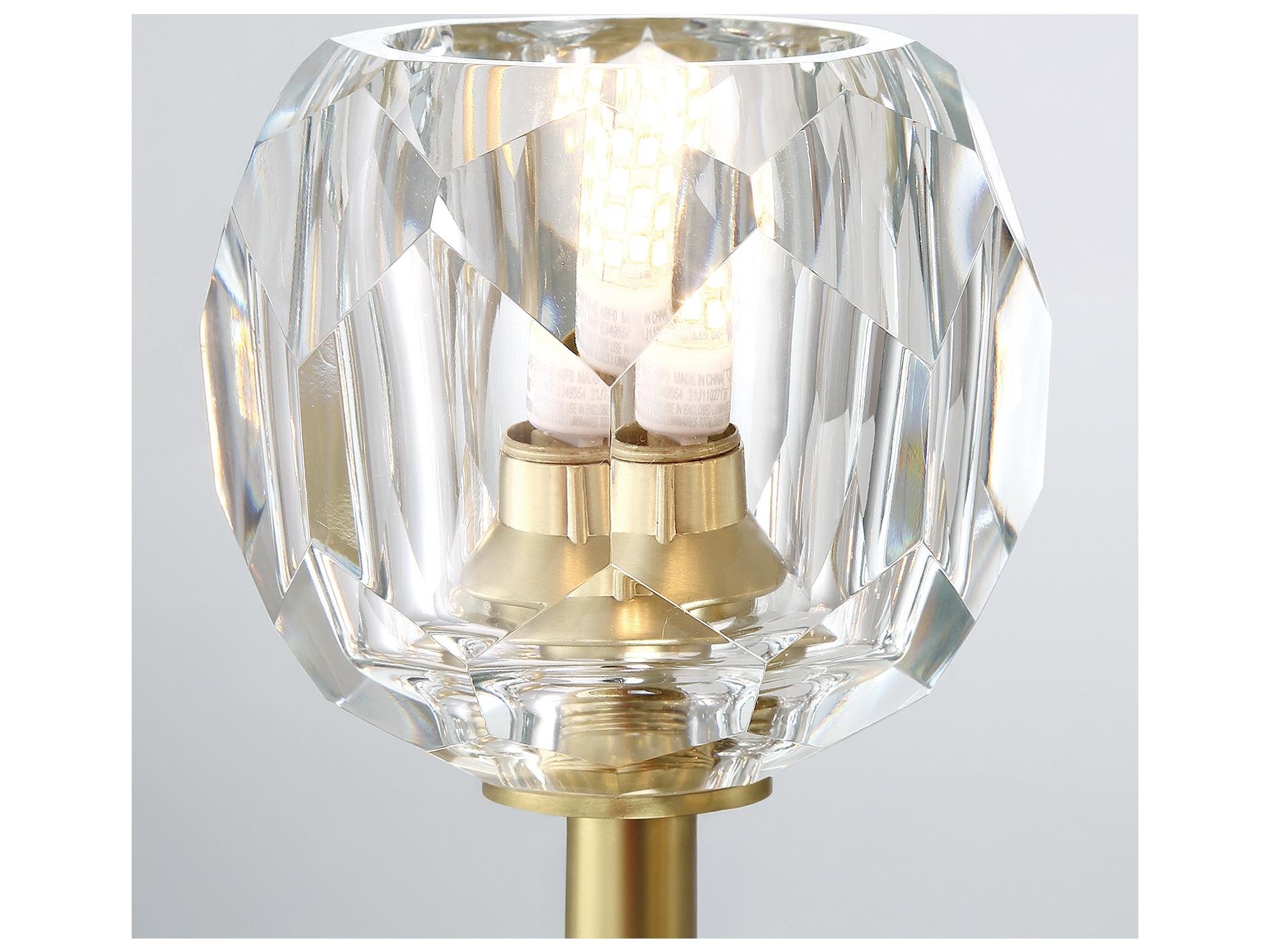 Crystorama Aragon 1-Light Gold Wall Sconce