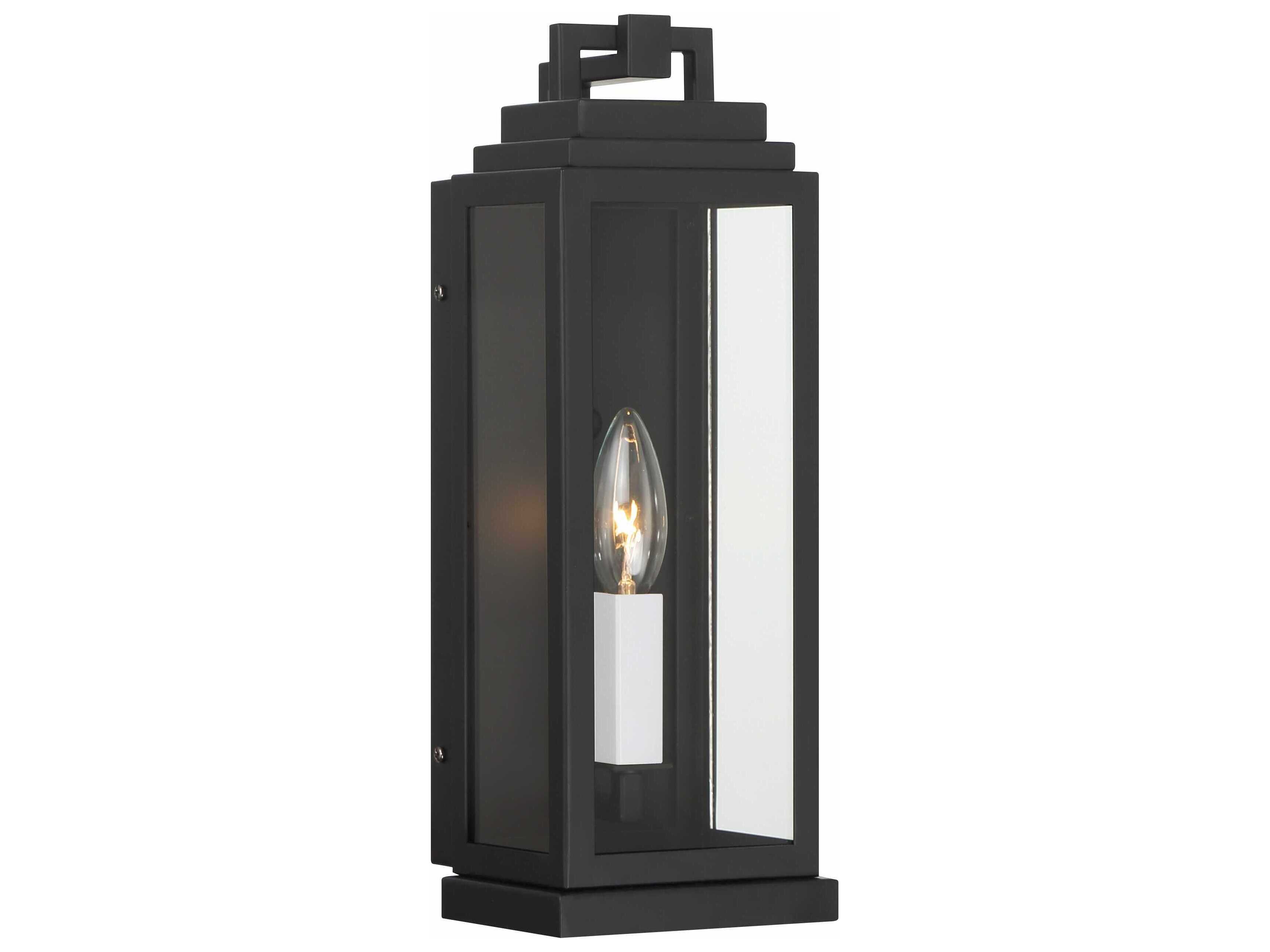 Crystorama Aspen 1 - Light Outdoor Wall Light