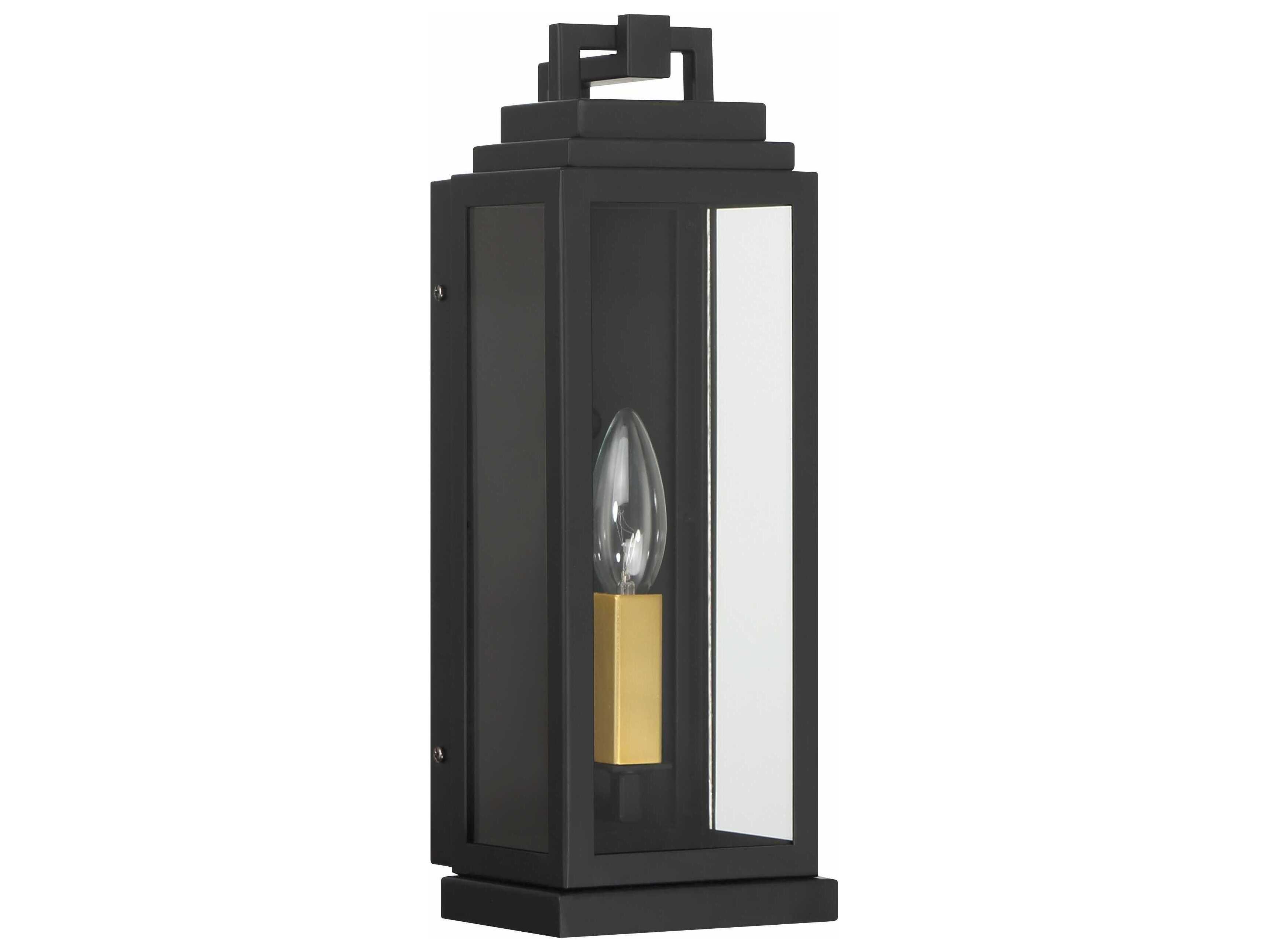 Crystorama Aspen 1 - Light Outdoor Wall Light