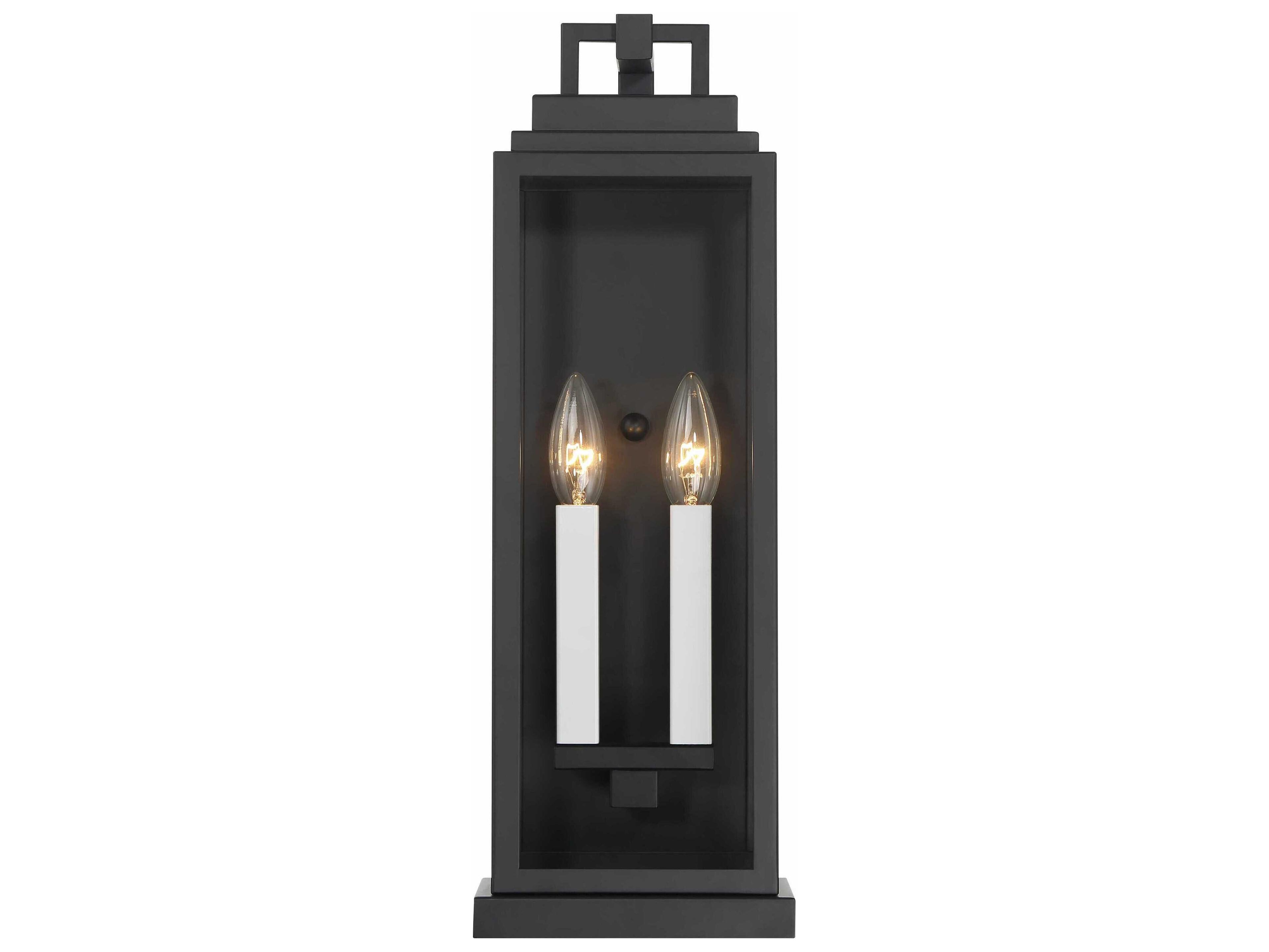 Crystorama Aspen 2 - Light Outdoor Wall Light