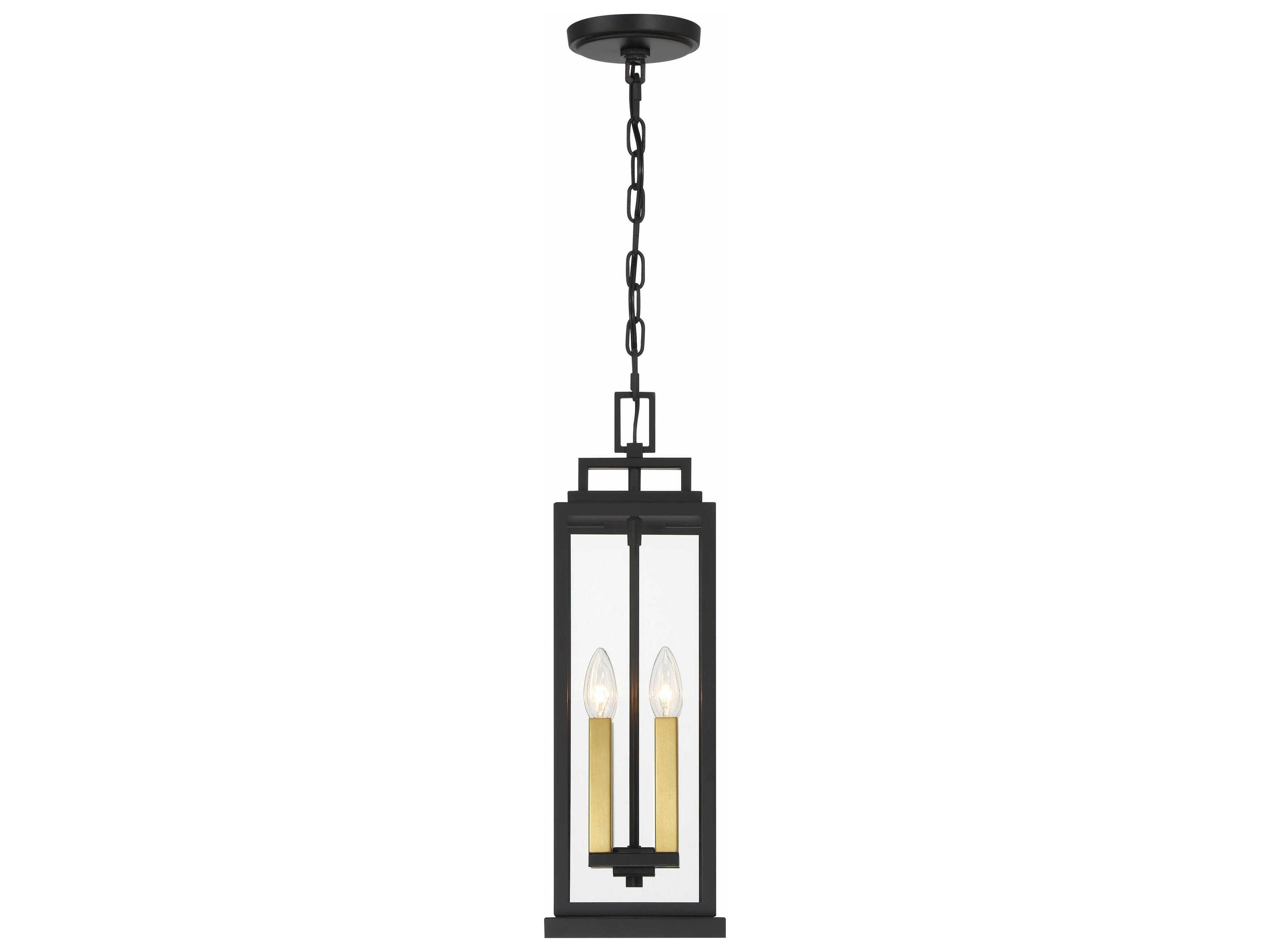 Crystorama Aspen 4 - Light Outdoor Hanging Light