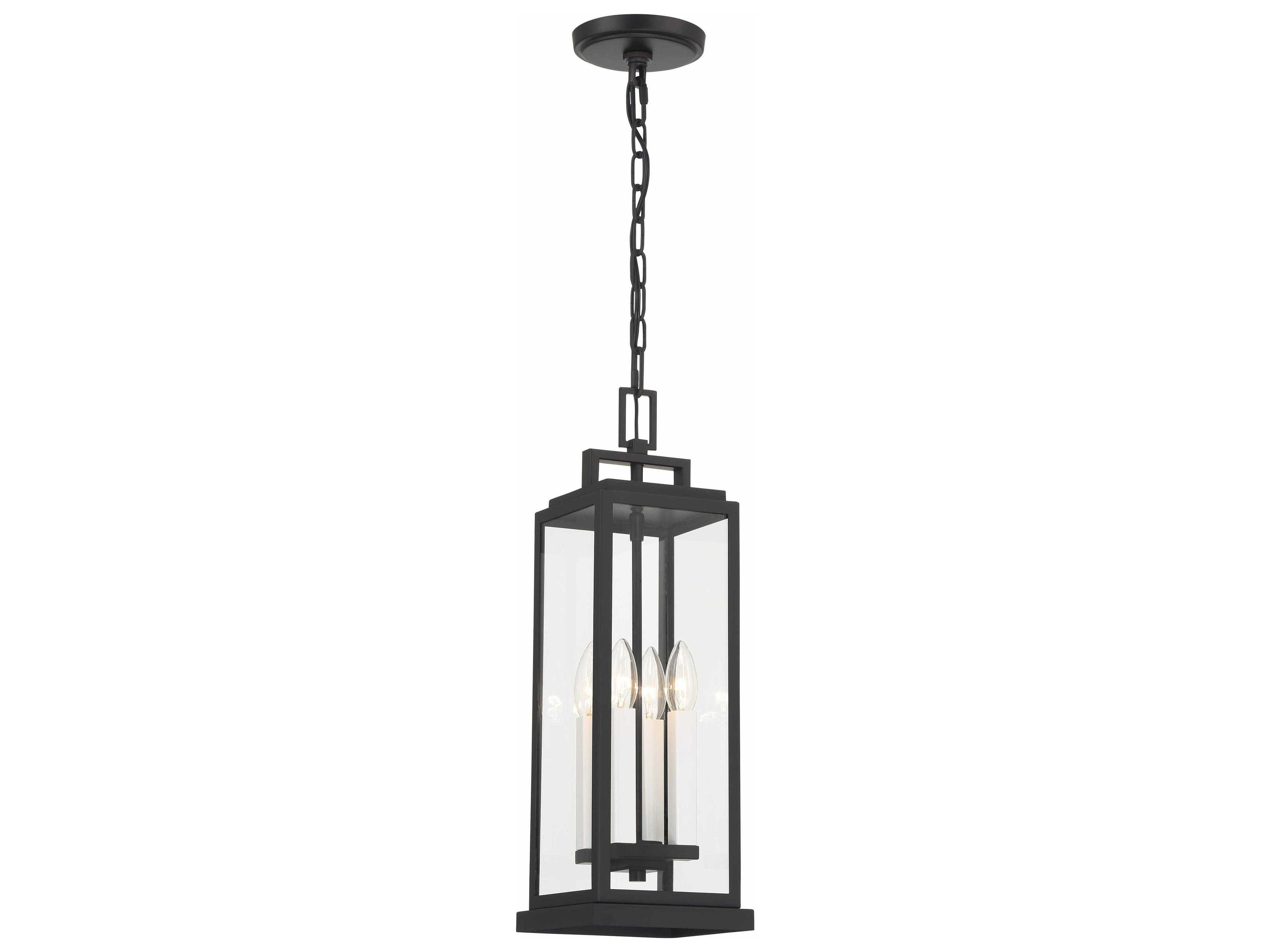 Crystorama Aspen 4 - Light Outdoor Hanging Light