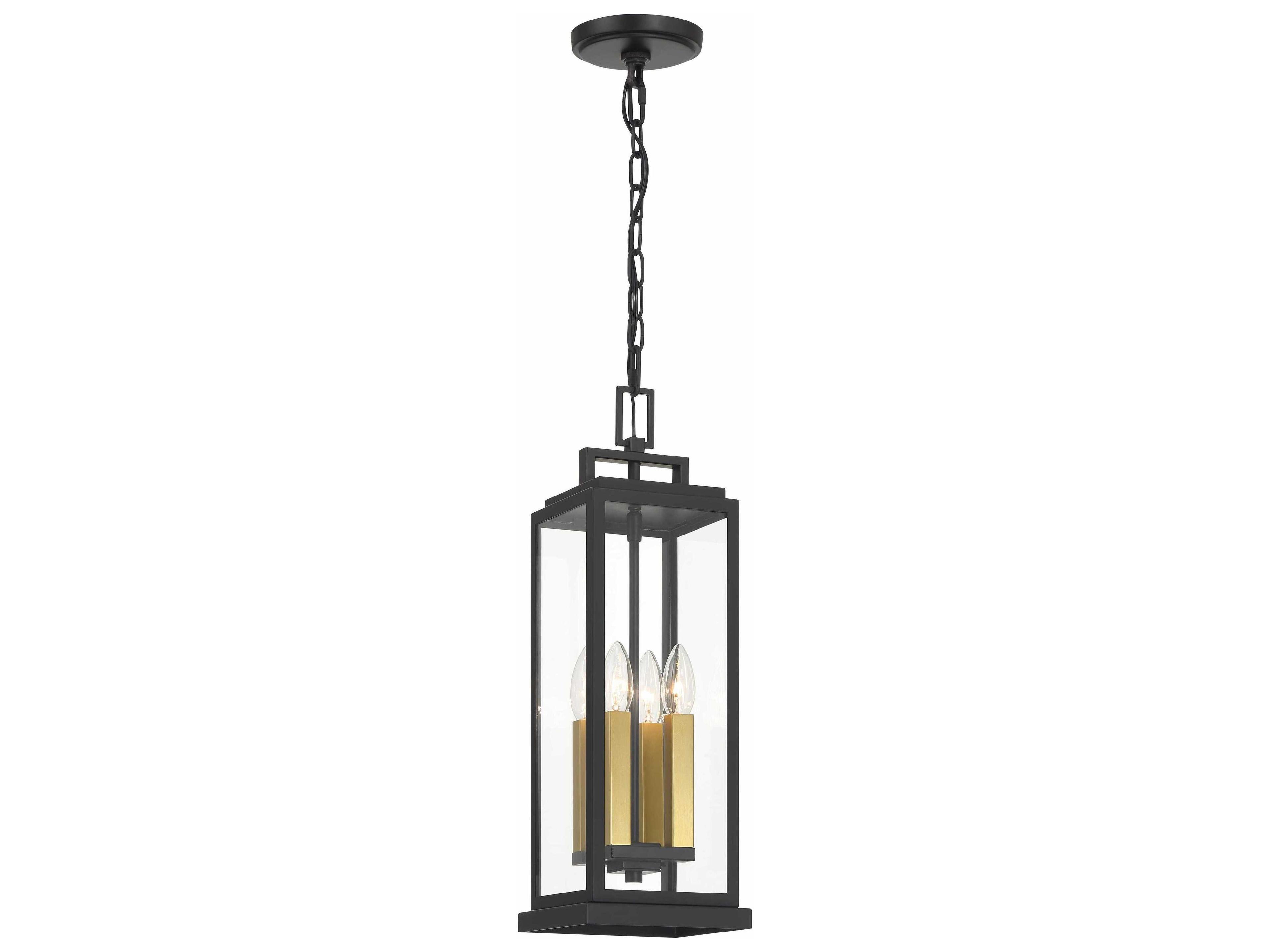 Crystorama Aspen 4 - Light Outdoor Hanging Light