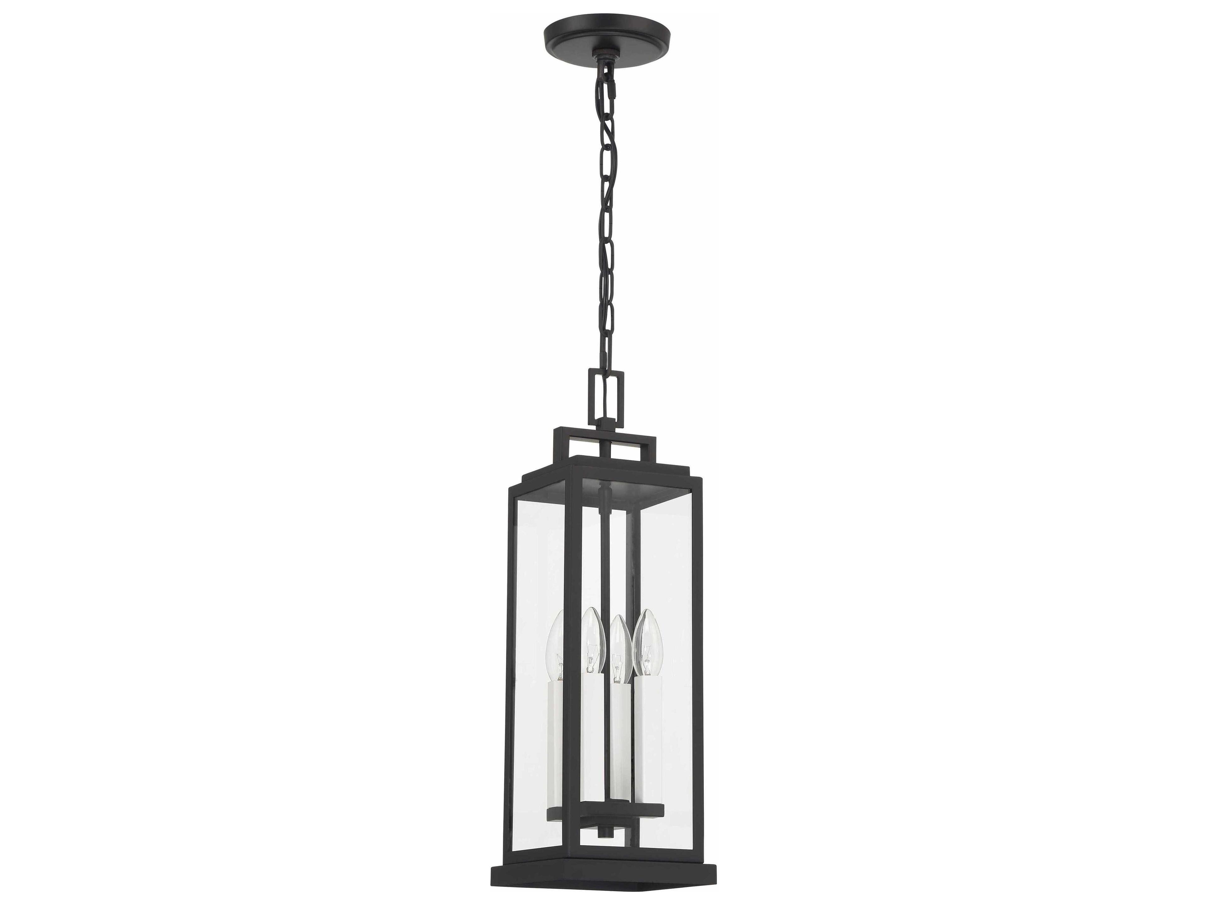 Crystorama Aspen 4 - Light Outdoor Hanging Light