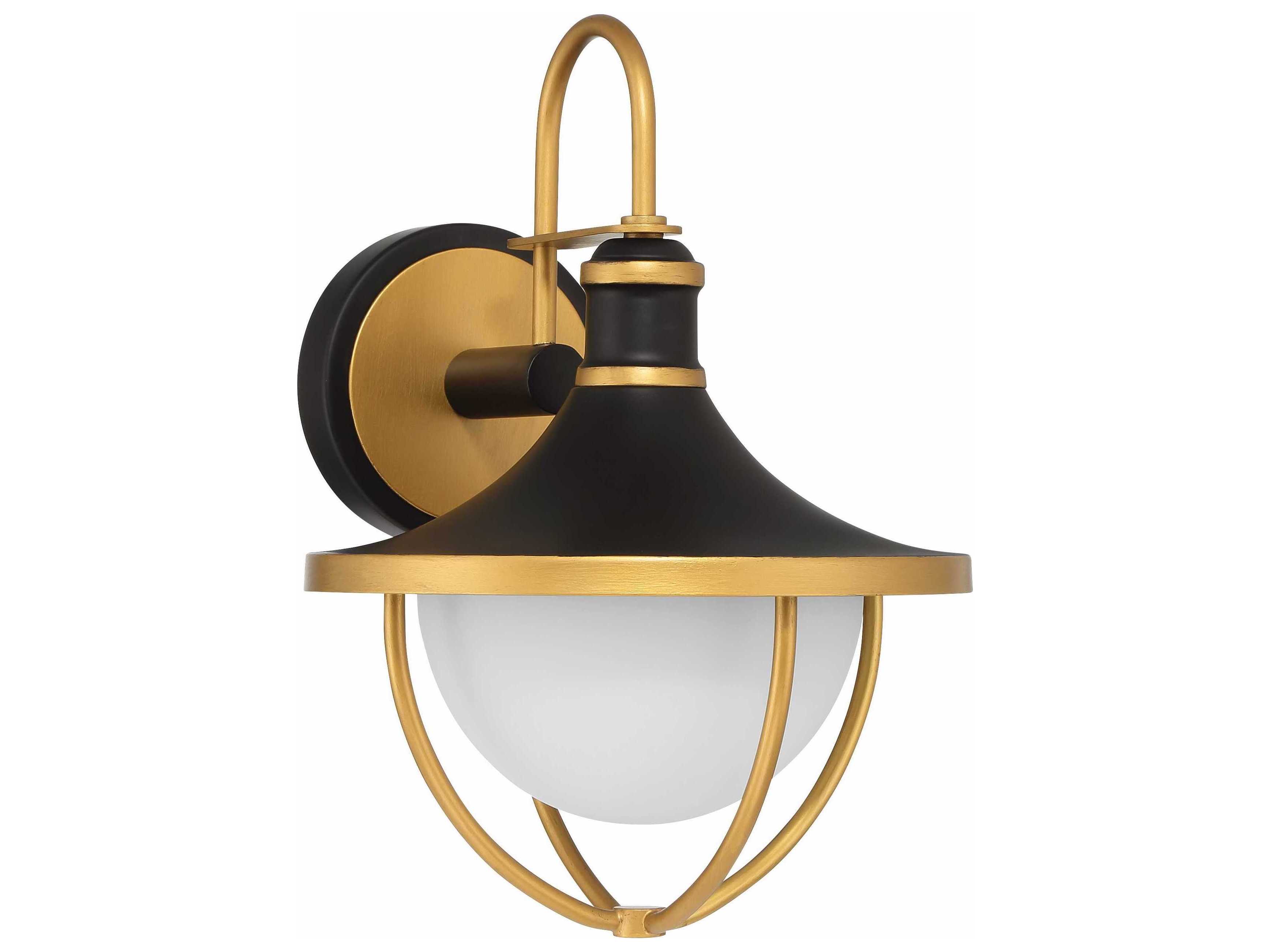 Crystorama Atlas 1 - Light Outdoor Wall Light