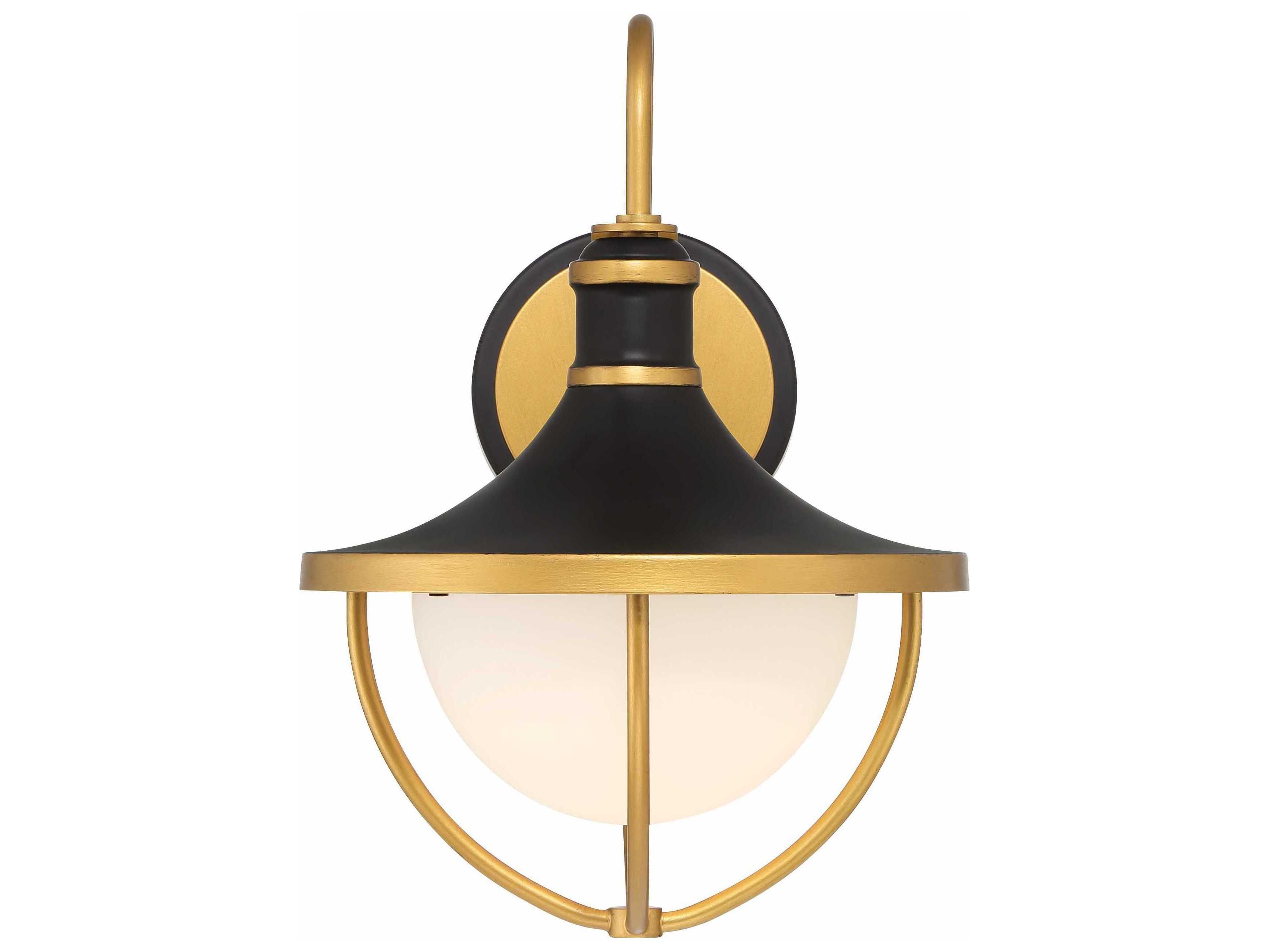 Crystorama Atlas 1 - Light Outdoor Wall Light