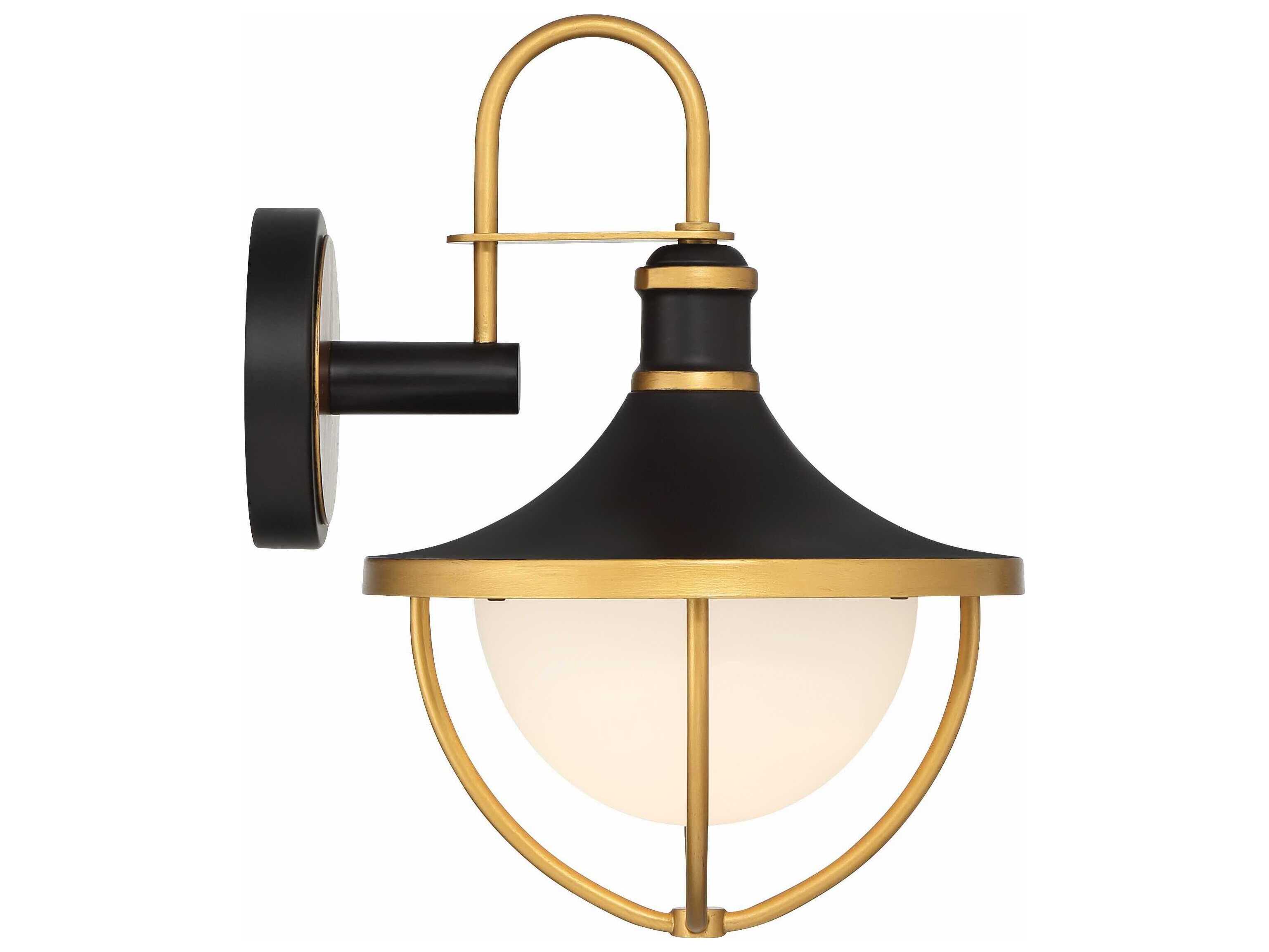 Crystorama Atlas 1 - Light Outdoor Wall Light