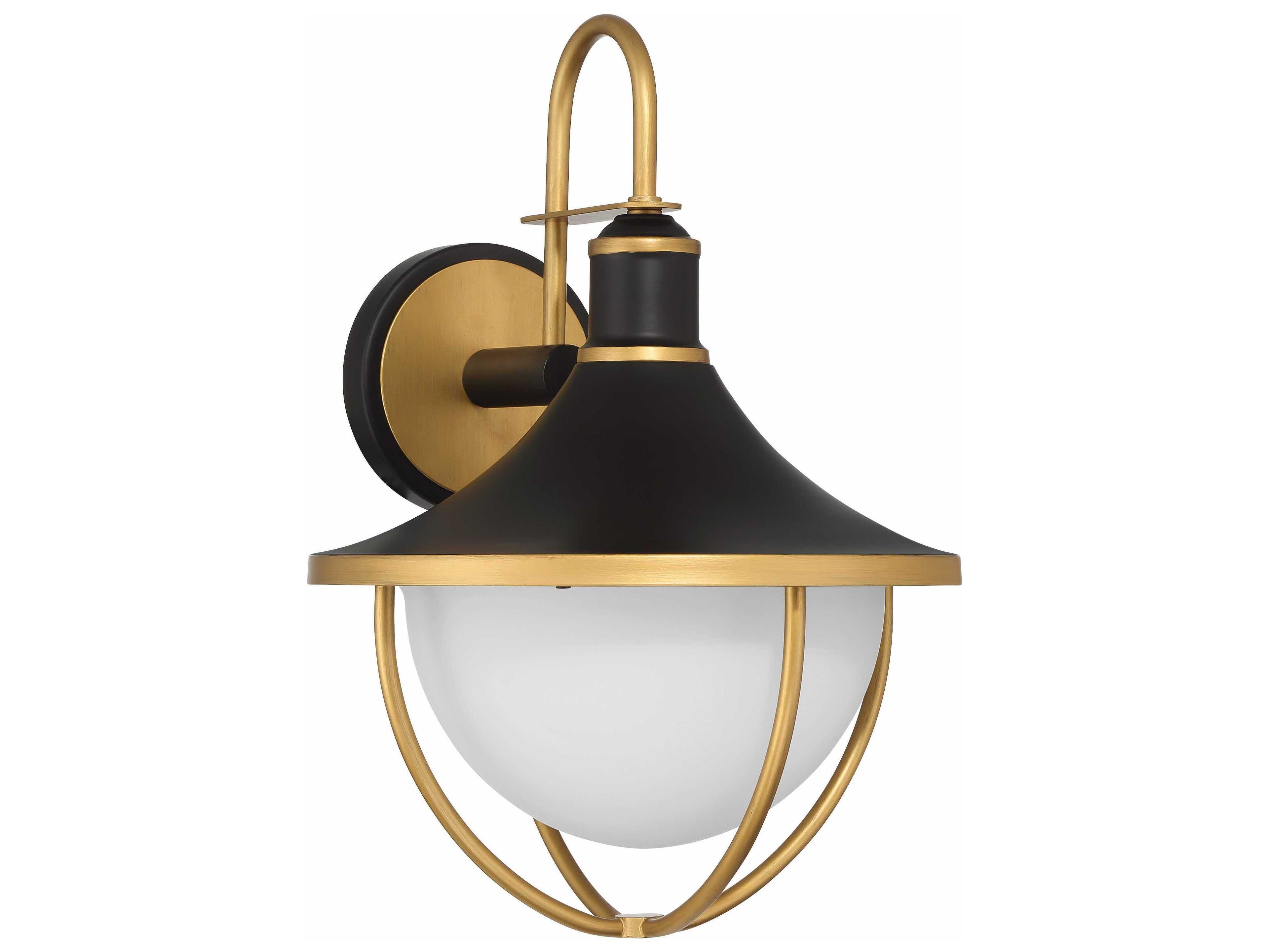 Crystorama Atlas 1 - Light Outdoor Wall Light