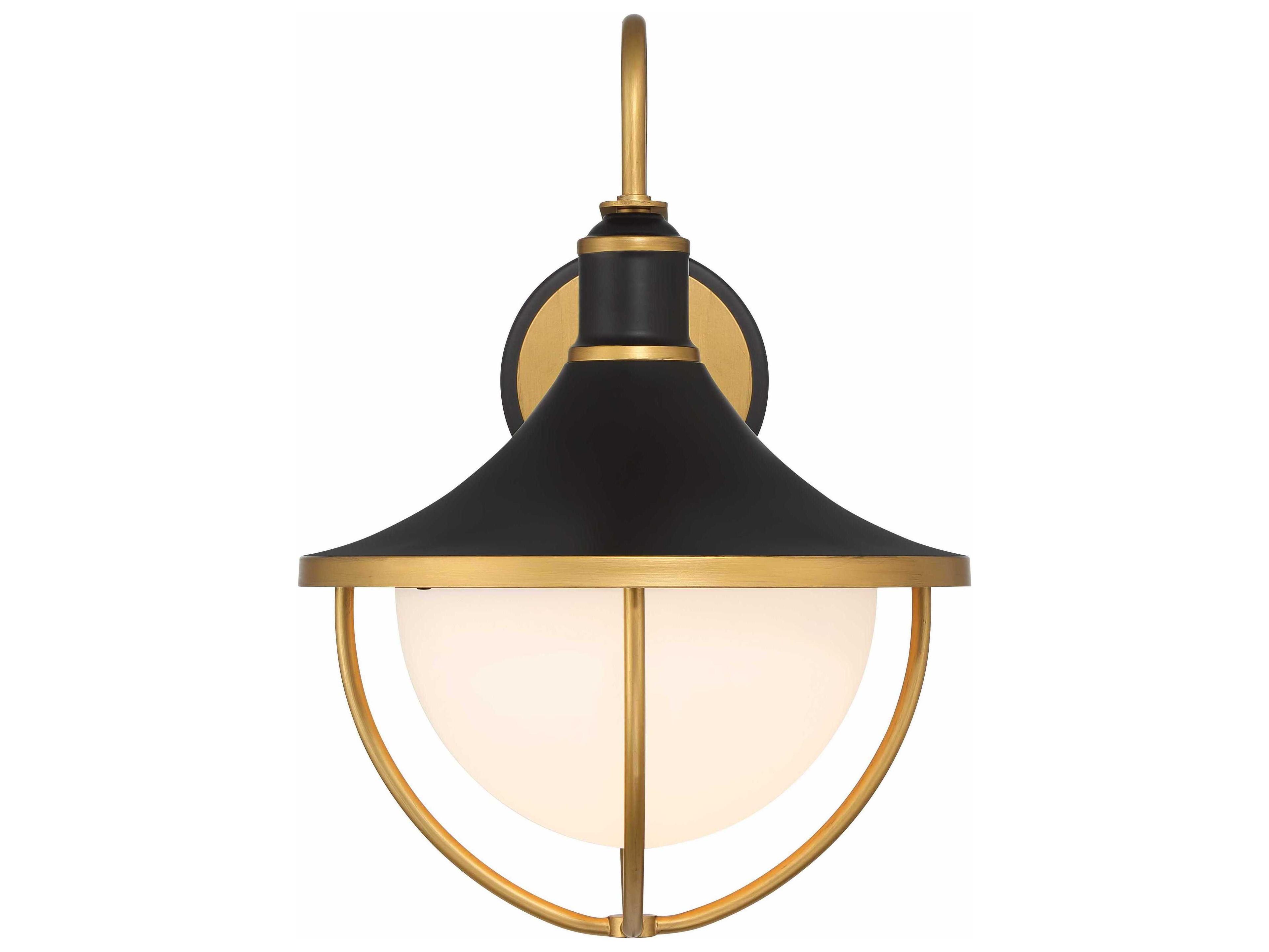 Crystorama Atlas 1 - Light Outdoor Wall Light