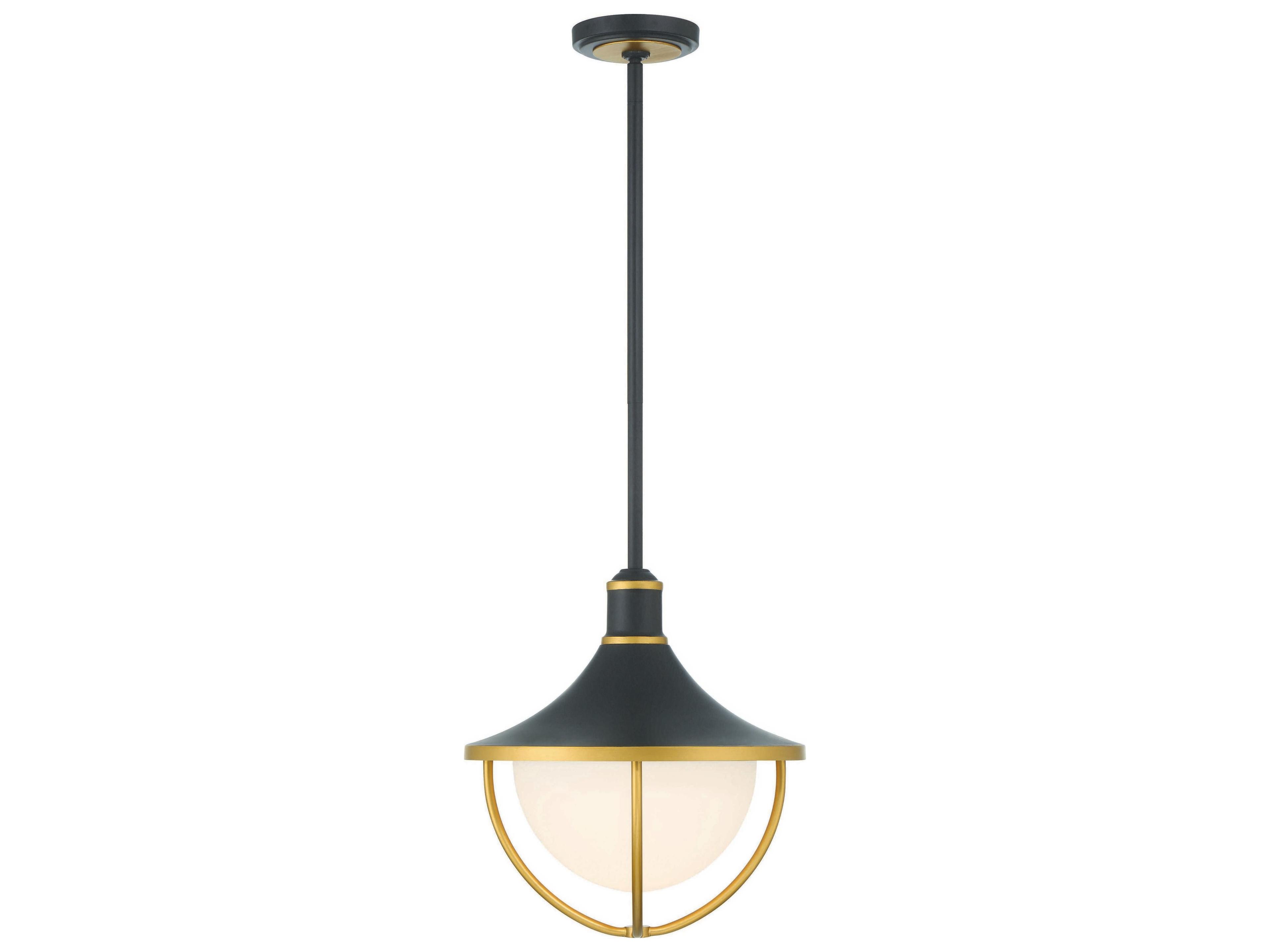 Crystorama Atlas 3 - Light Outdoor Hanging Light