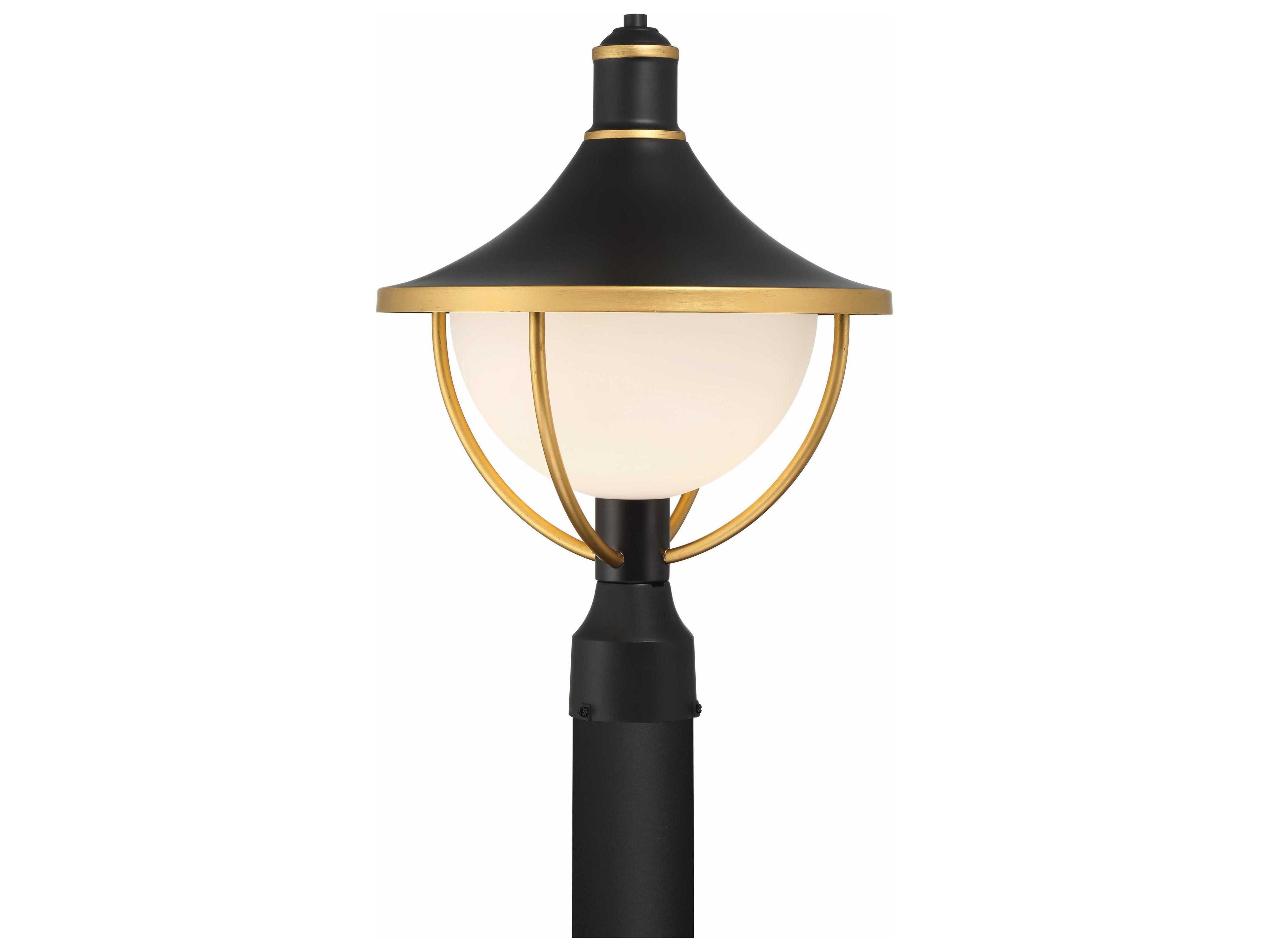 Crystorama Atlas 1 - Light Outdoor Post Light