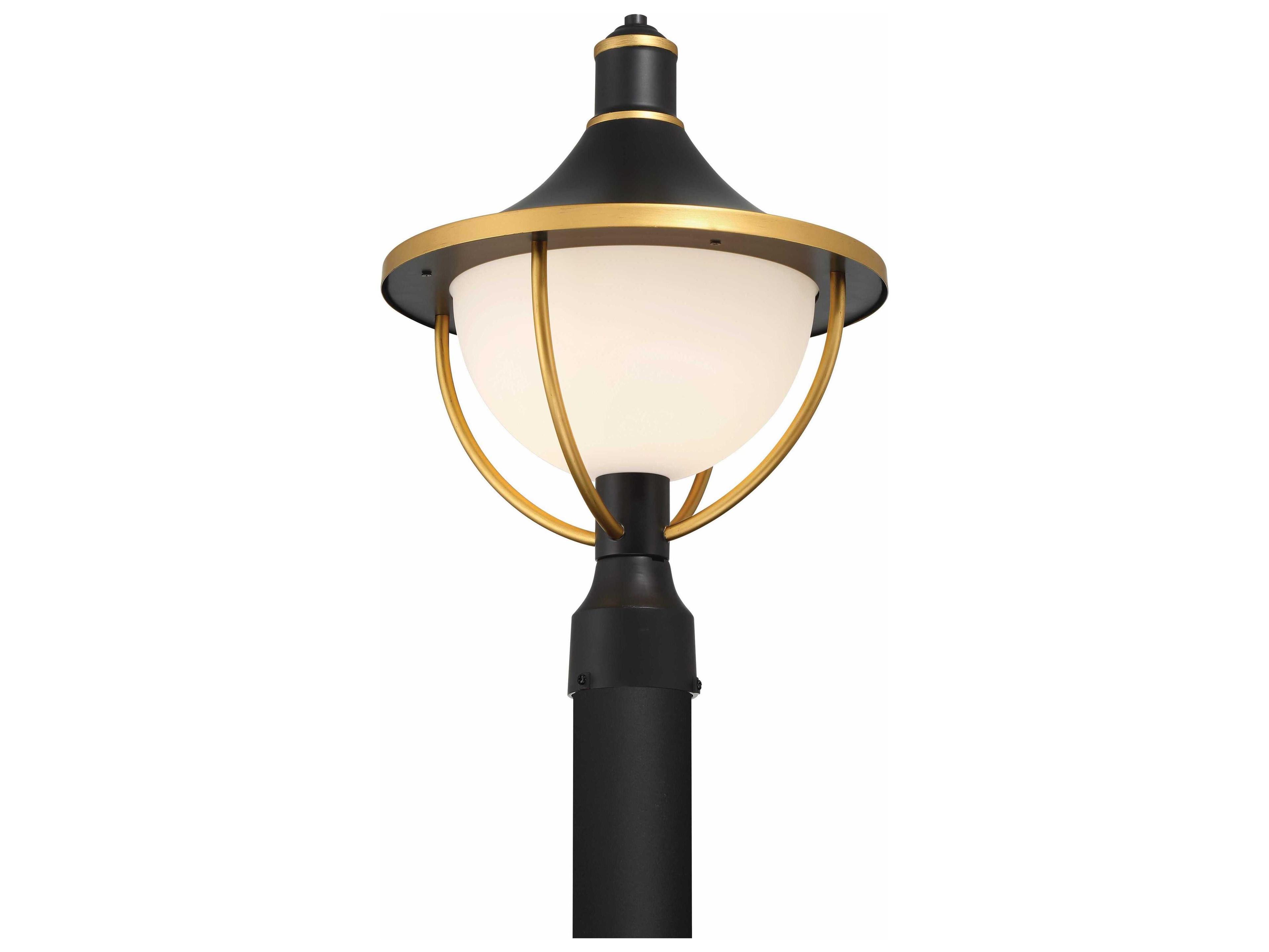 Crystorama Atlas 1 - Light Outdoor Post Light