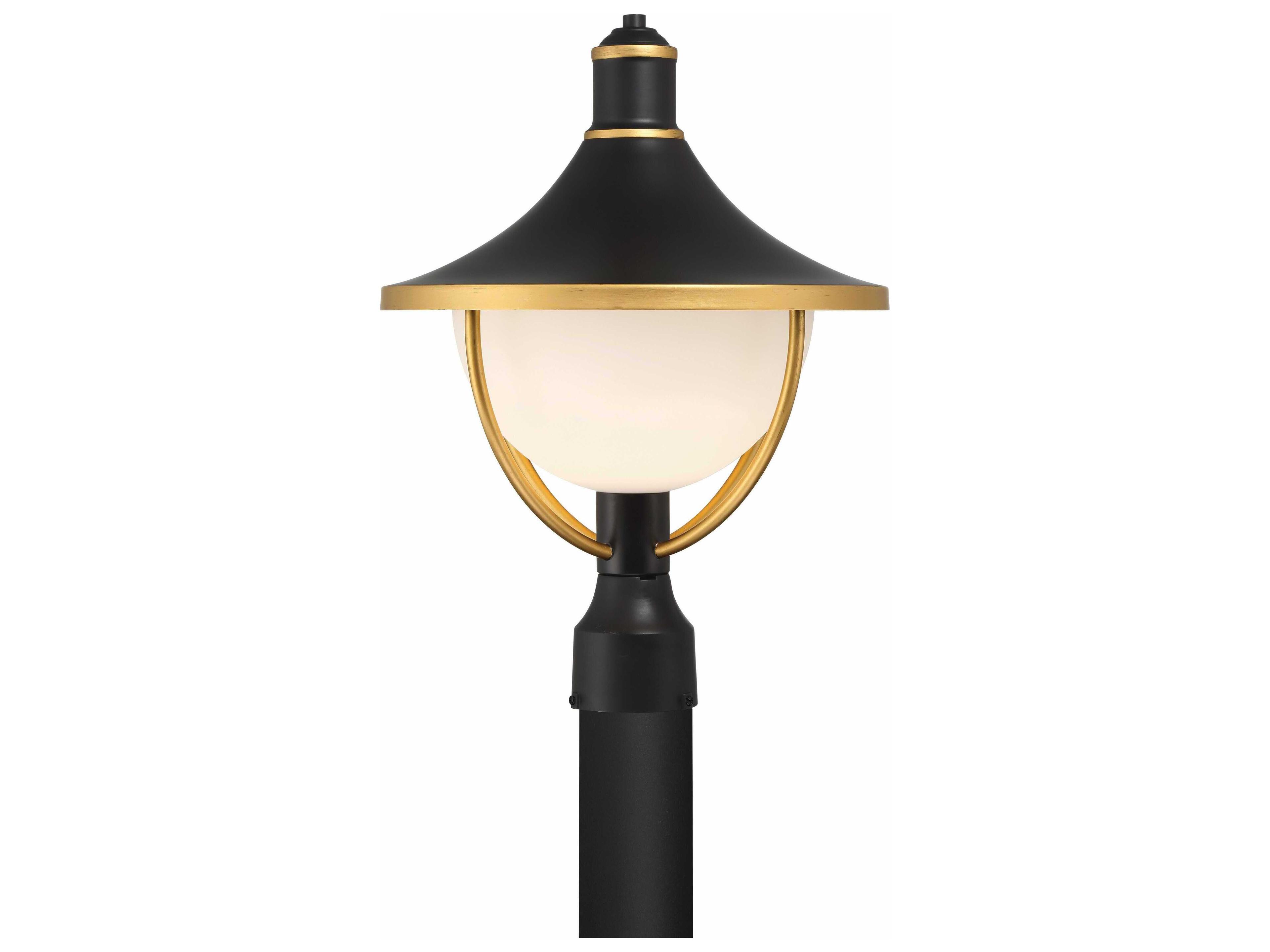 Crystorama Atlas 1 - Light Outdoor Post Light