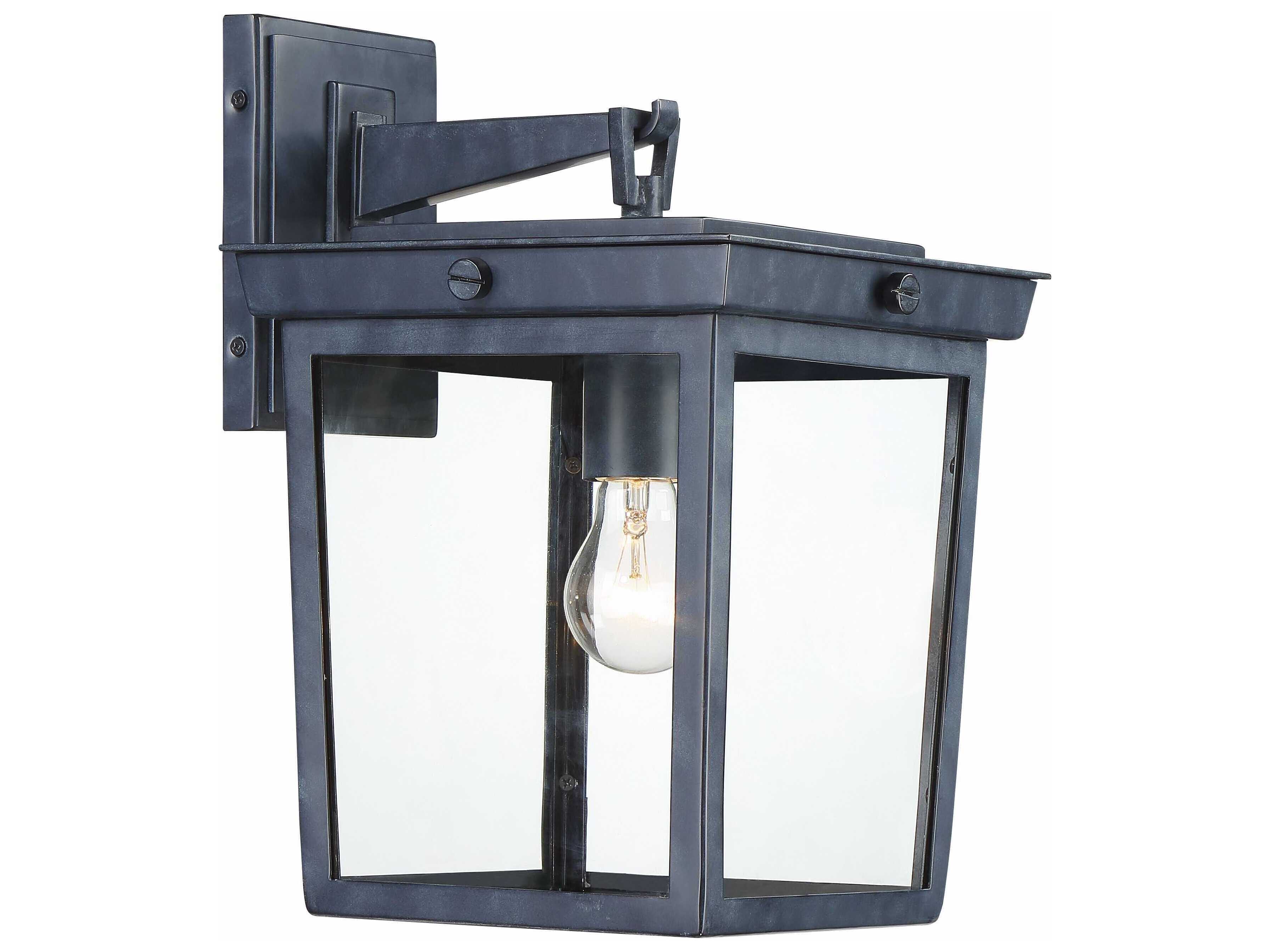 Crystorama Belmont 1 - Light Outdoor Wall Light