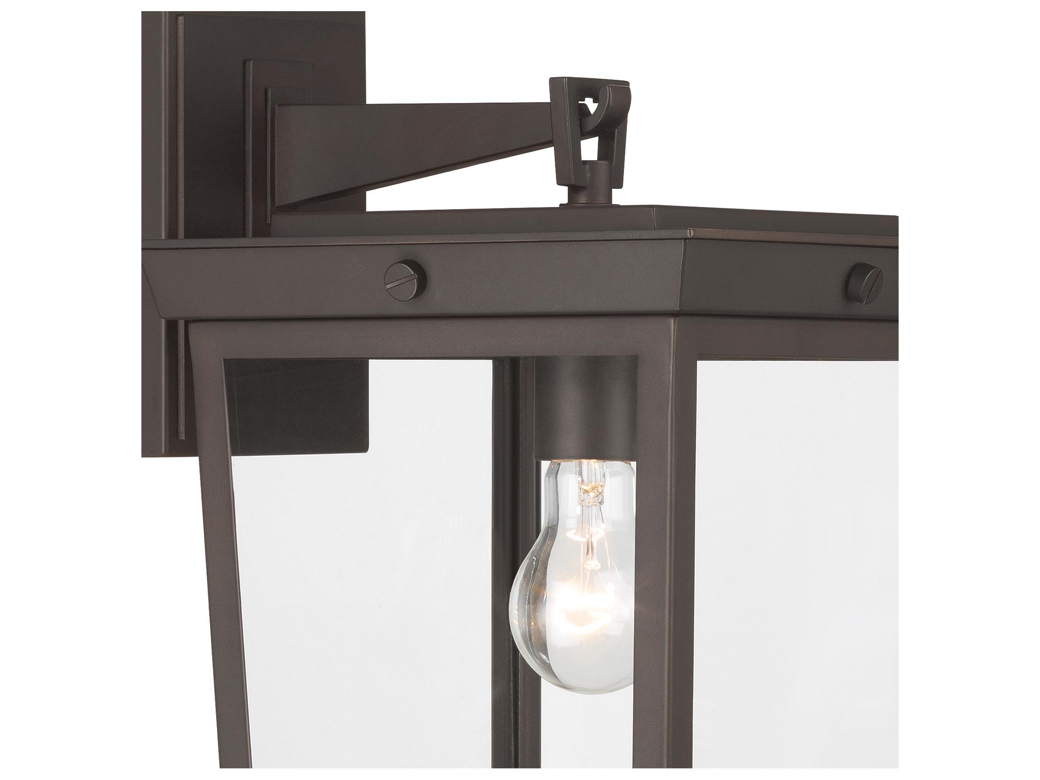 Crystorama Belmont 1-Light Outdoor Wall Light