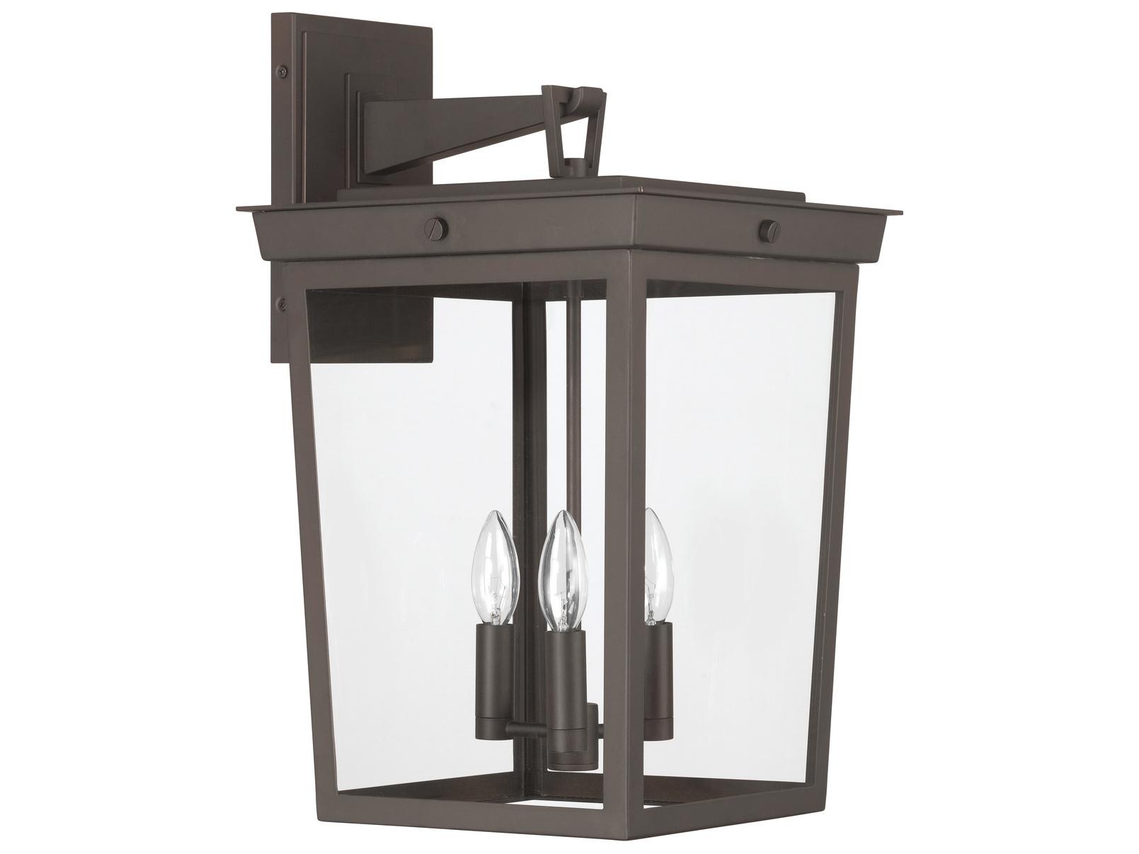 Crystorama Belmont 3-Light Outdoor Wall Light