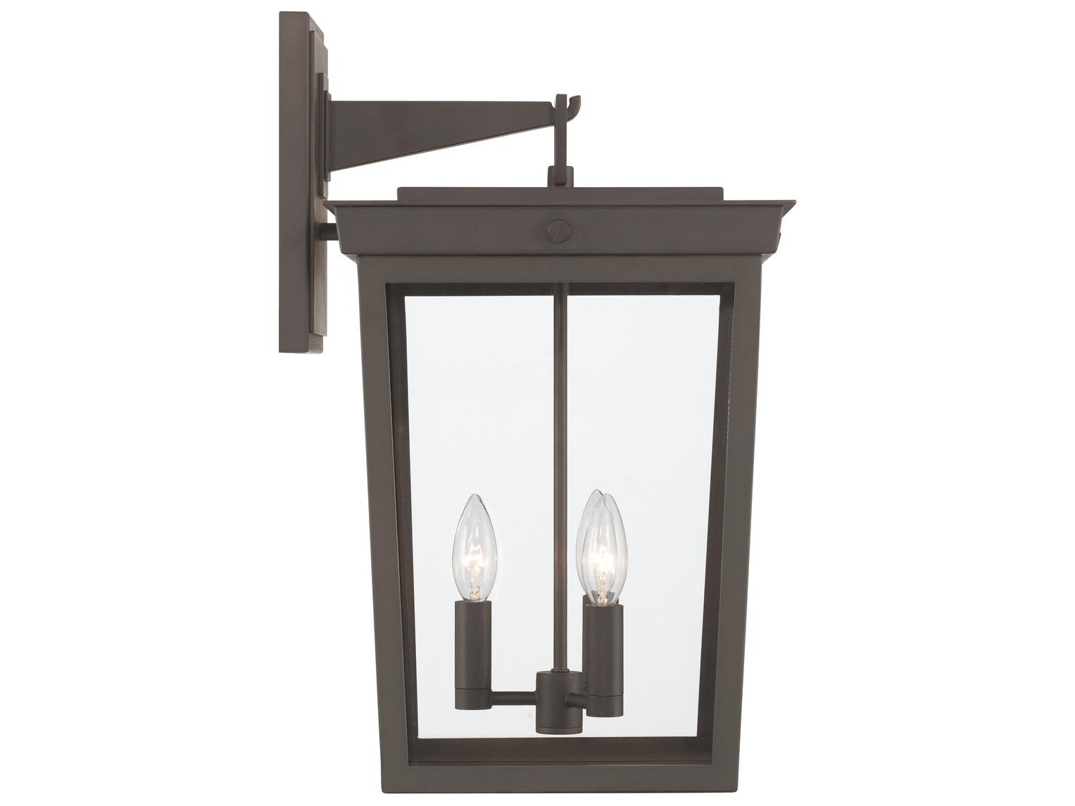 Crystorama Belmont 3-Light Outdoor Wall Light