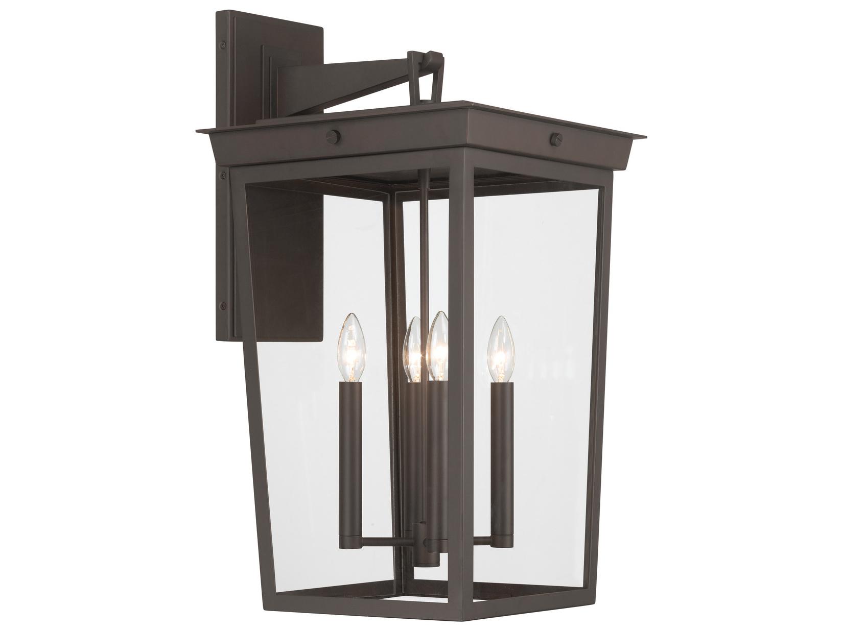 Crystorama Belmont 4-Light Outdoor Wall Light