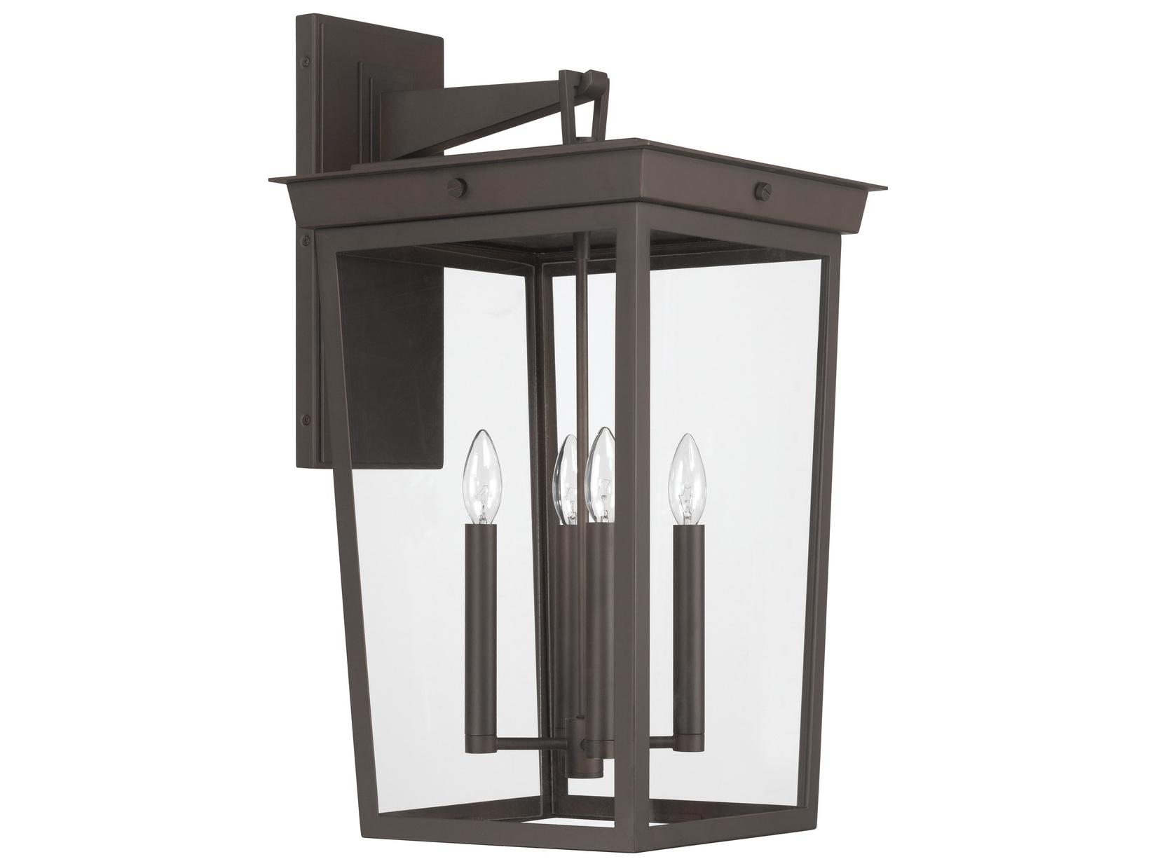 Crystorama Belmont 4-Light Outdoor Wall Light