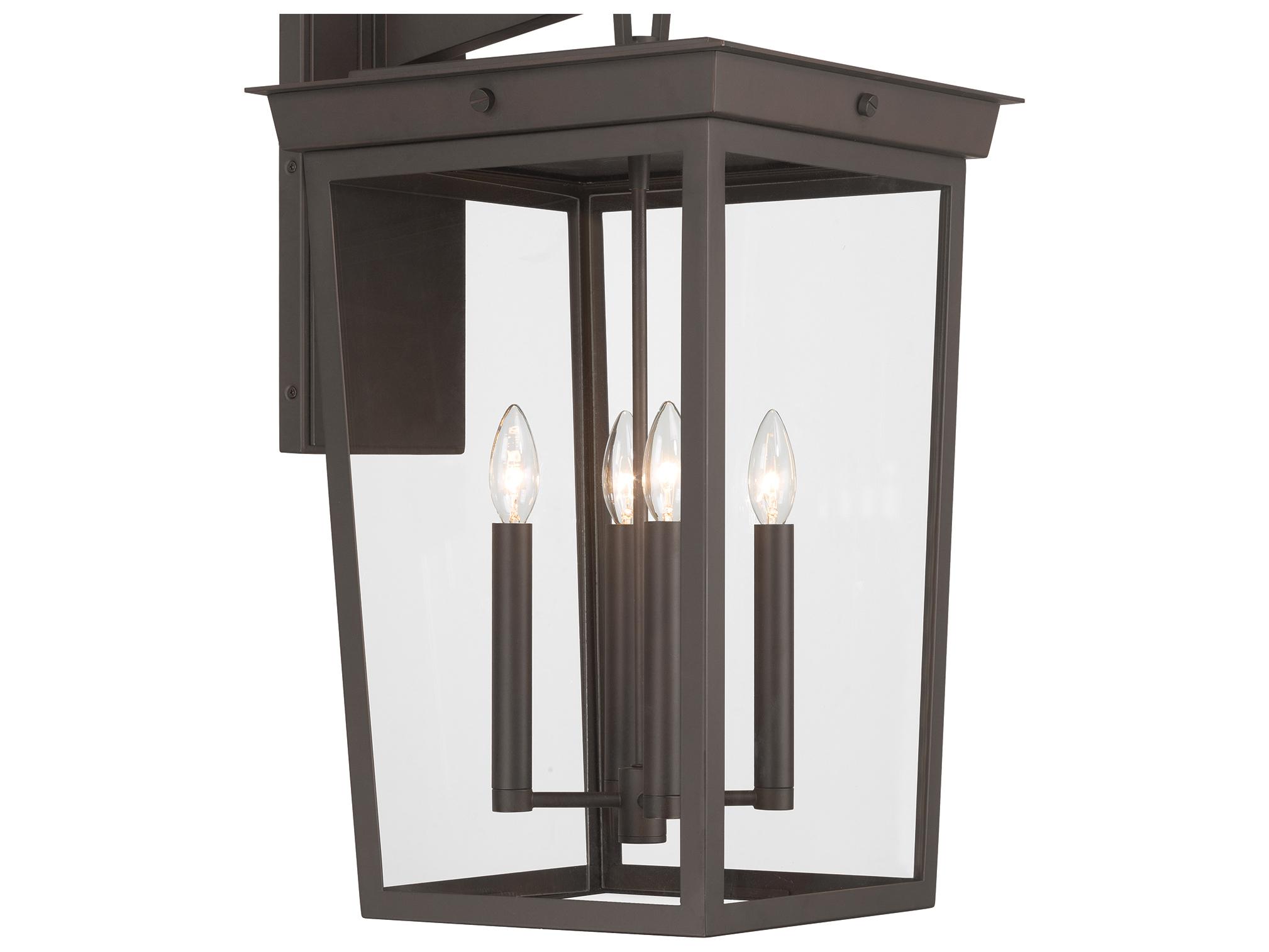 Crystorama Belmont 4-Light Outdoor Wall Light