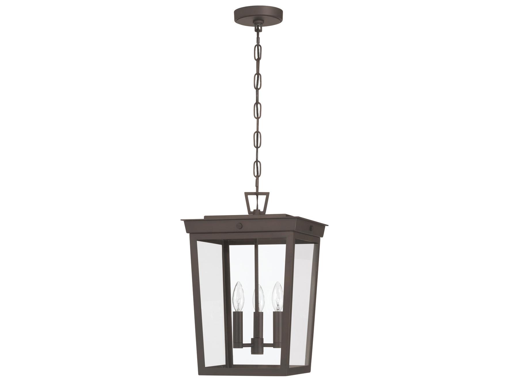 Crystorama Belmont 3-Light Outdoor Hanging Light