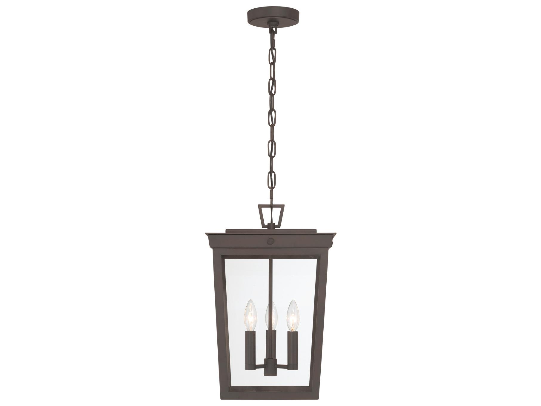 Crystorama Belmont 3-Light Outdoor Hanging Light
