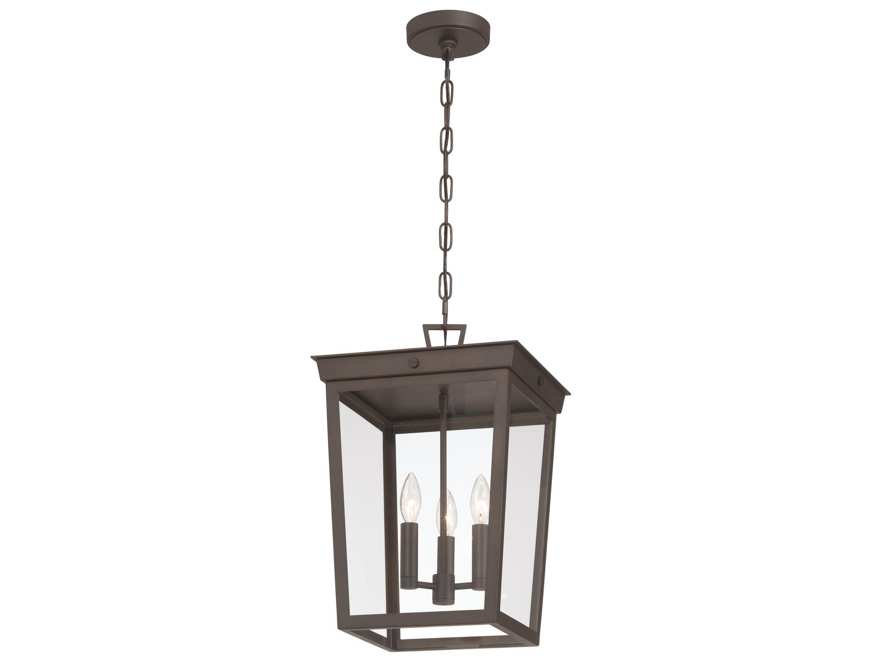 Crystorama Belmont 3-Light Outdoor Hanging Light