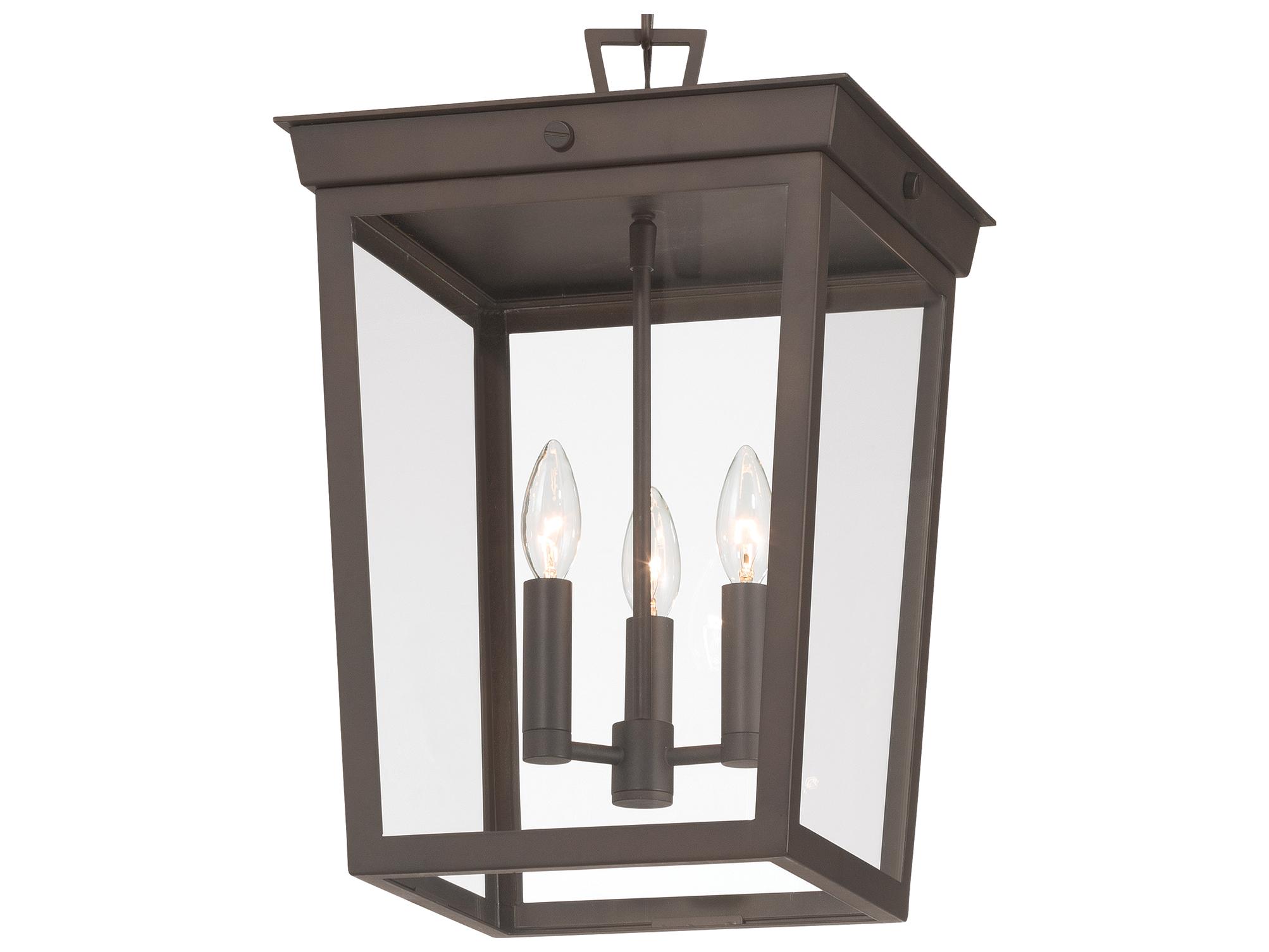 Crystorama Belmont 3-Light Outdoor Hanging Light