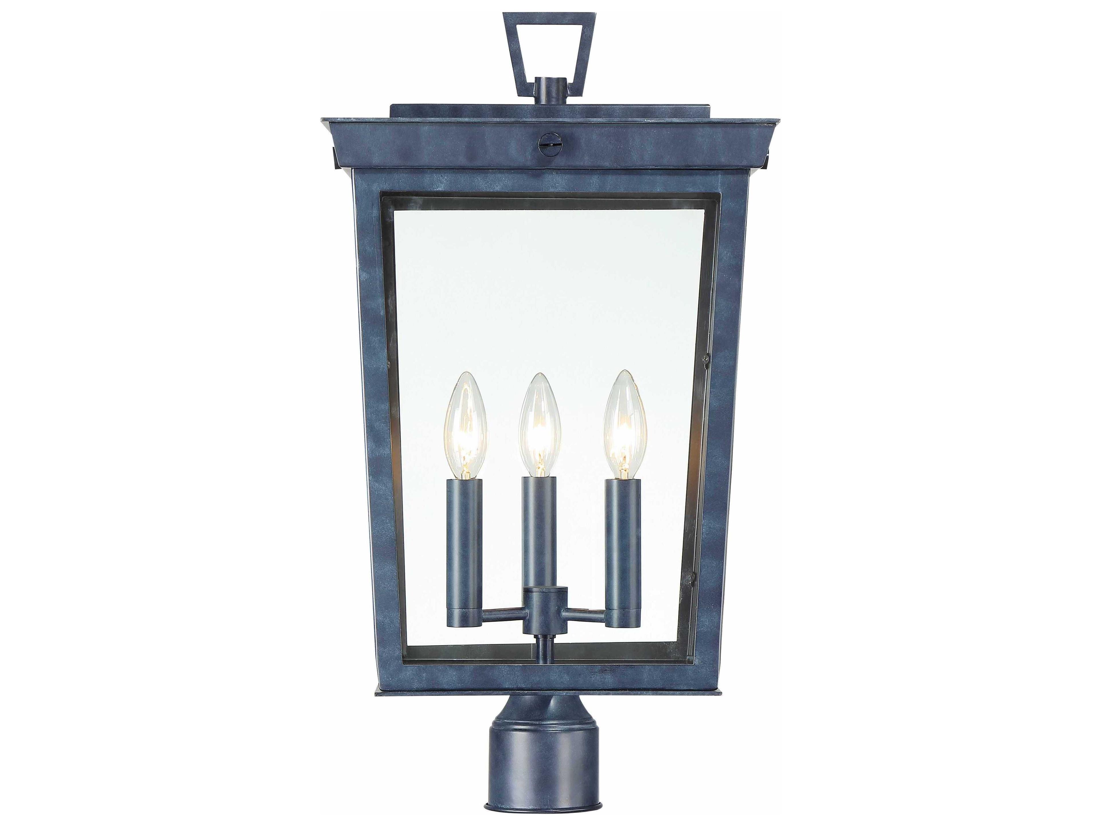 Crystorama Belmont 3 - Light Outdoor Post Light