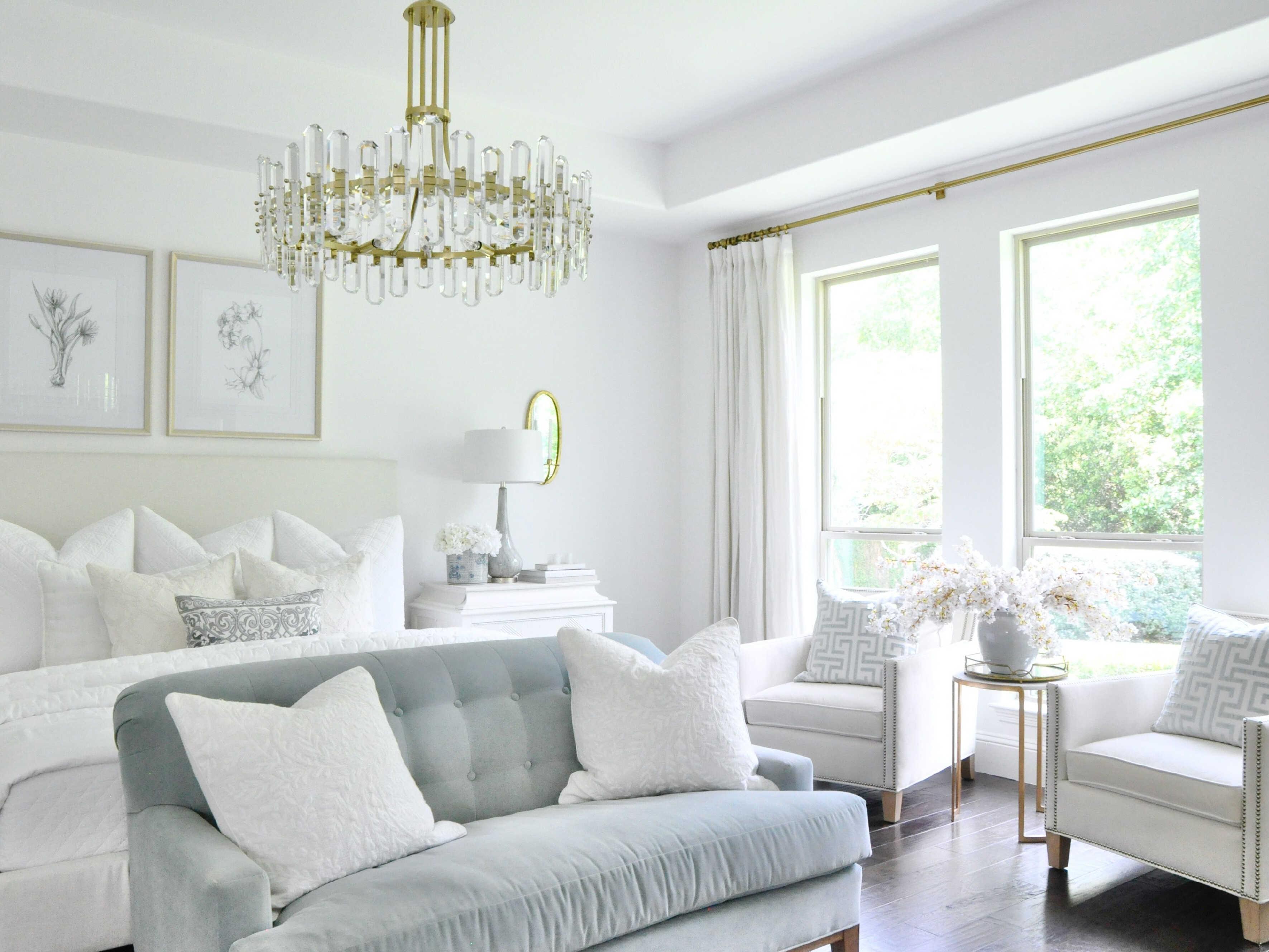 Crystorama Bolton 12-Light Gold Crystal Candelabra Drum Linear Chandelier