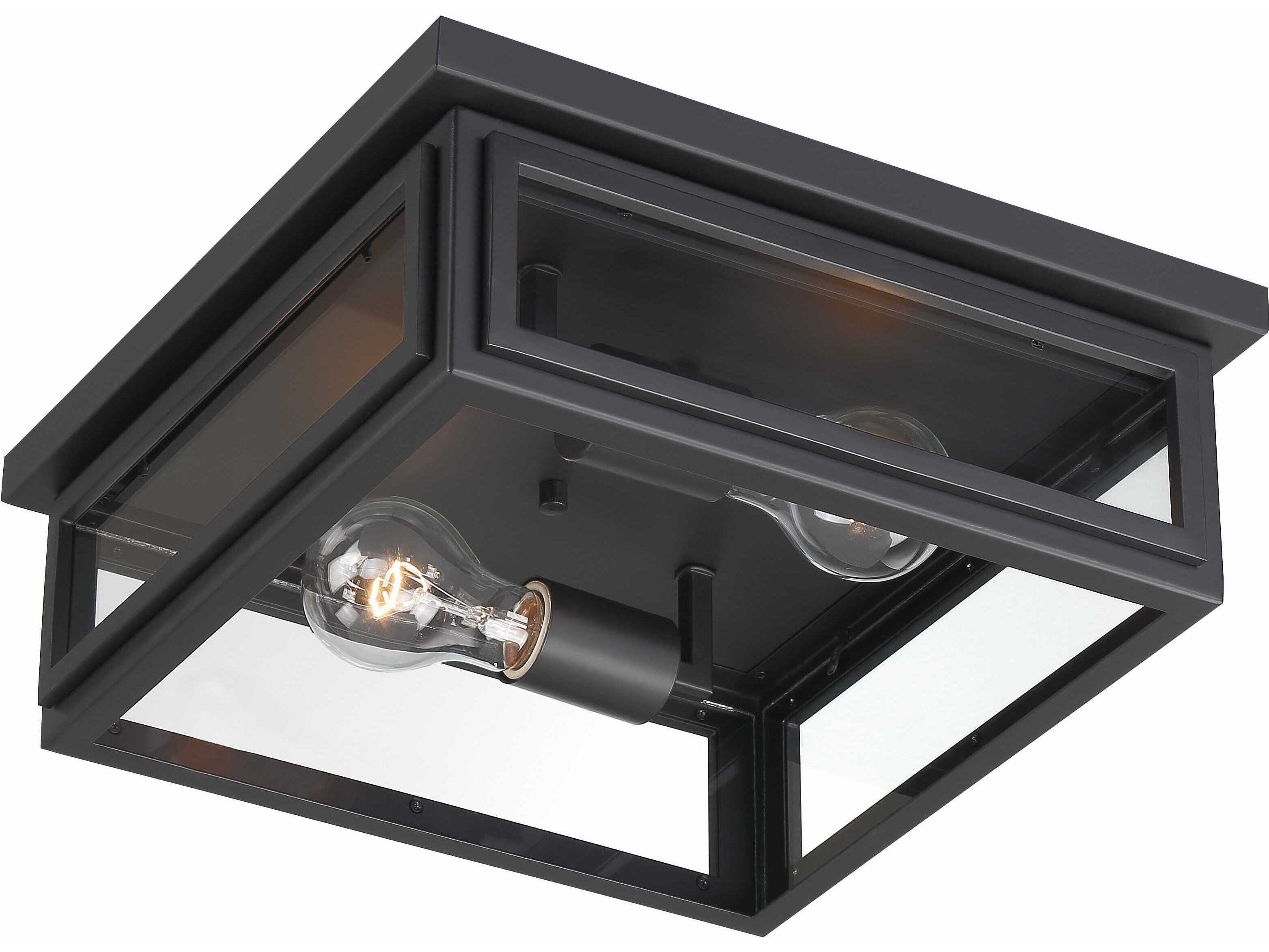 Crystorama Byron 2 - Light Outdoor Ceiling Light