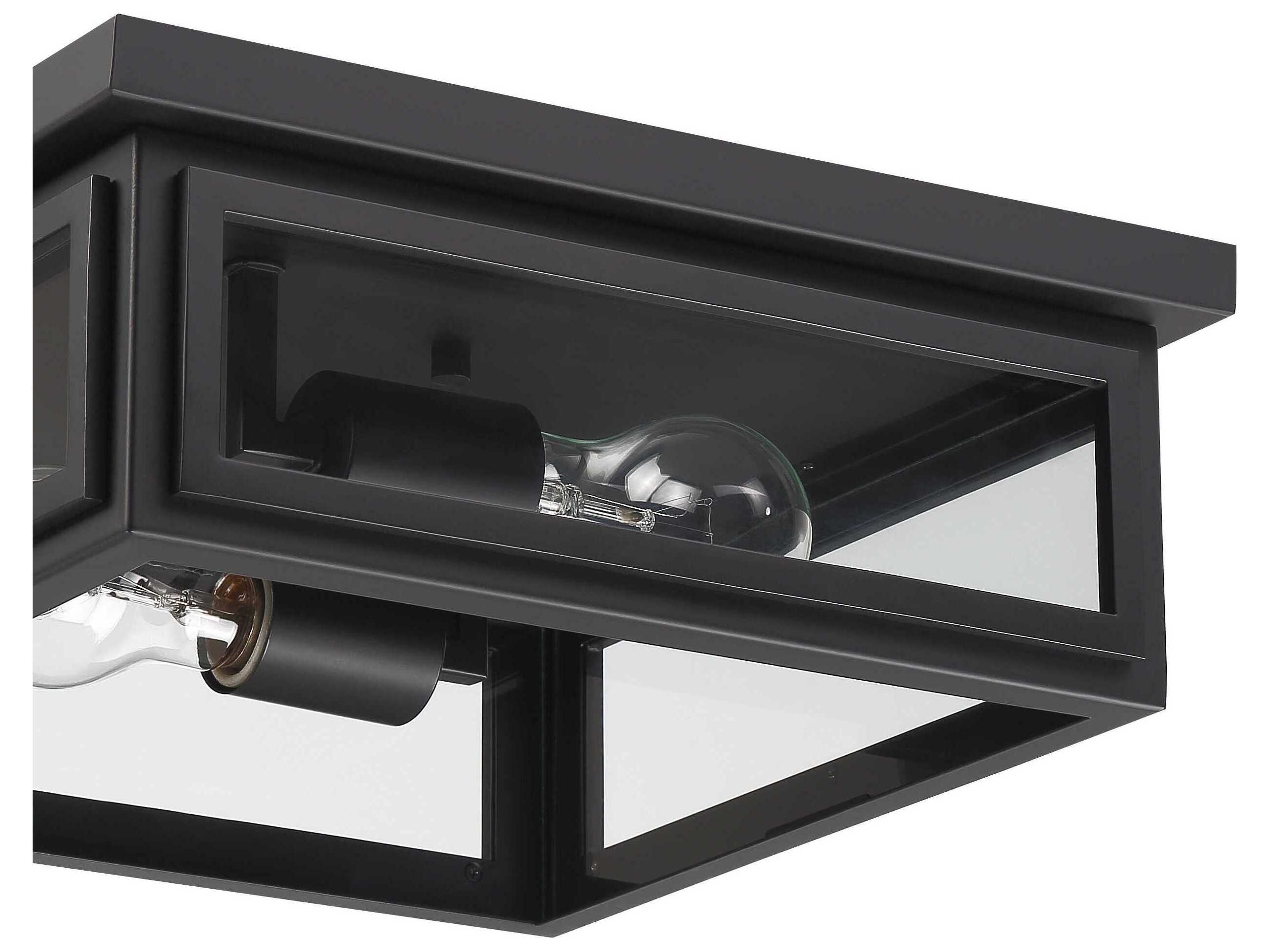 Crystorama Byron 2 - Light Outdoor Ceiling Light