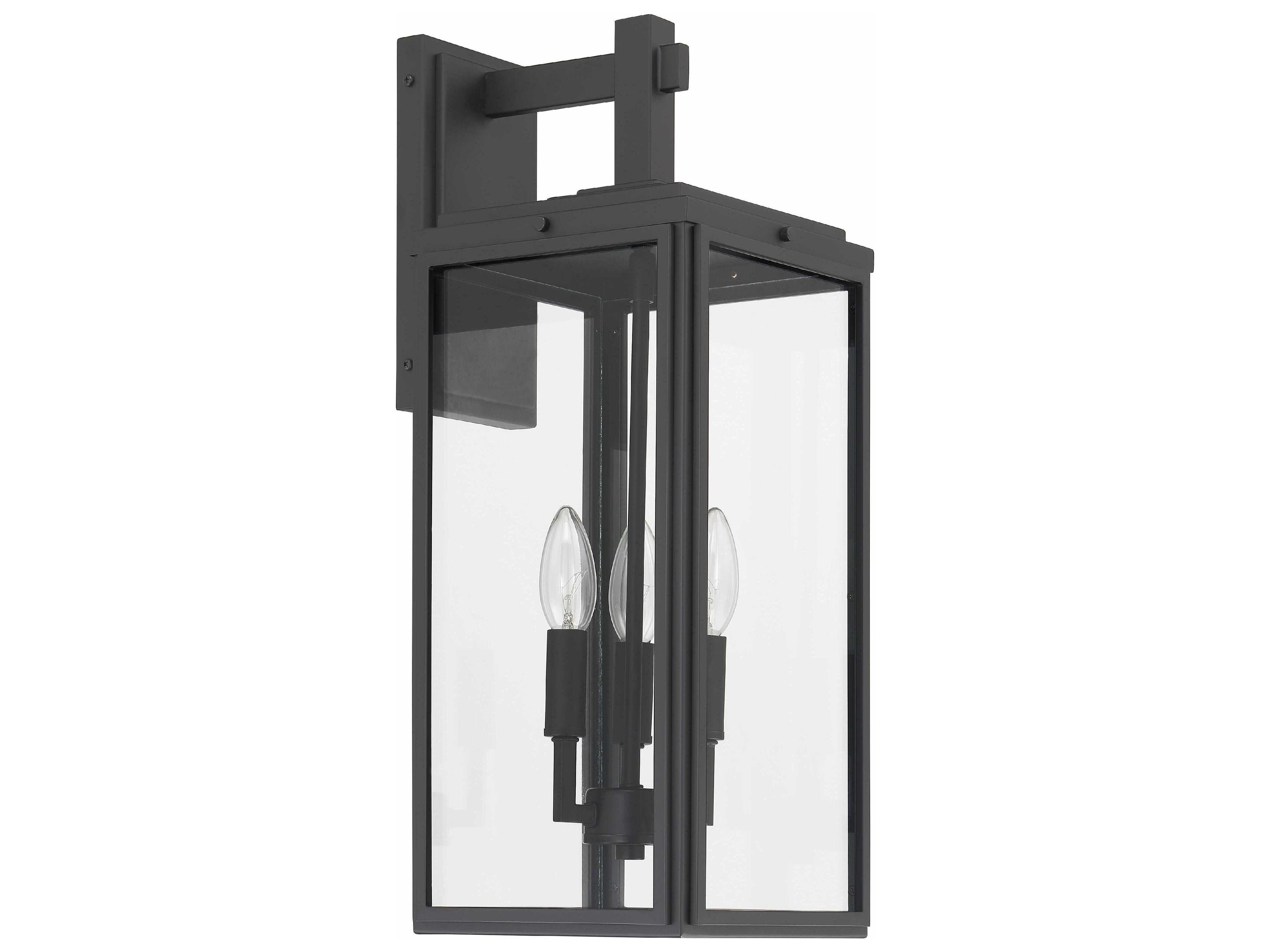 Crystorama Byron 3 - Light Outdoor Wall Light