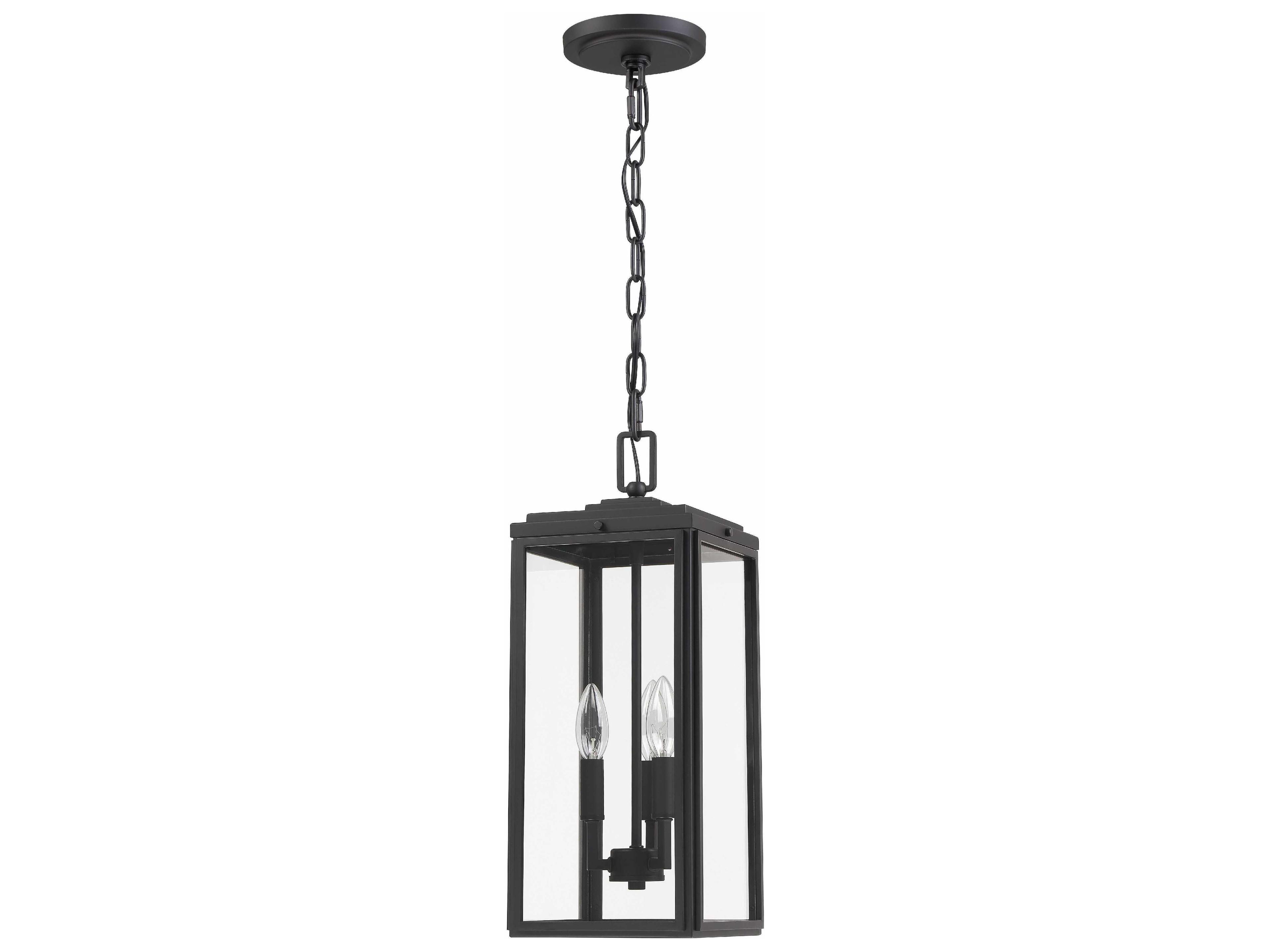 Crystorama Byron 3 - Light Outdoor Hanging Light