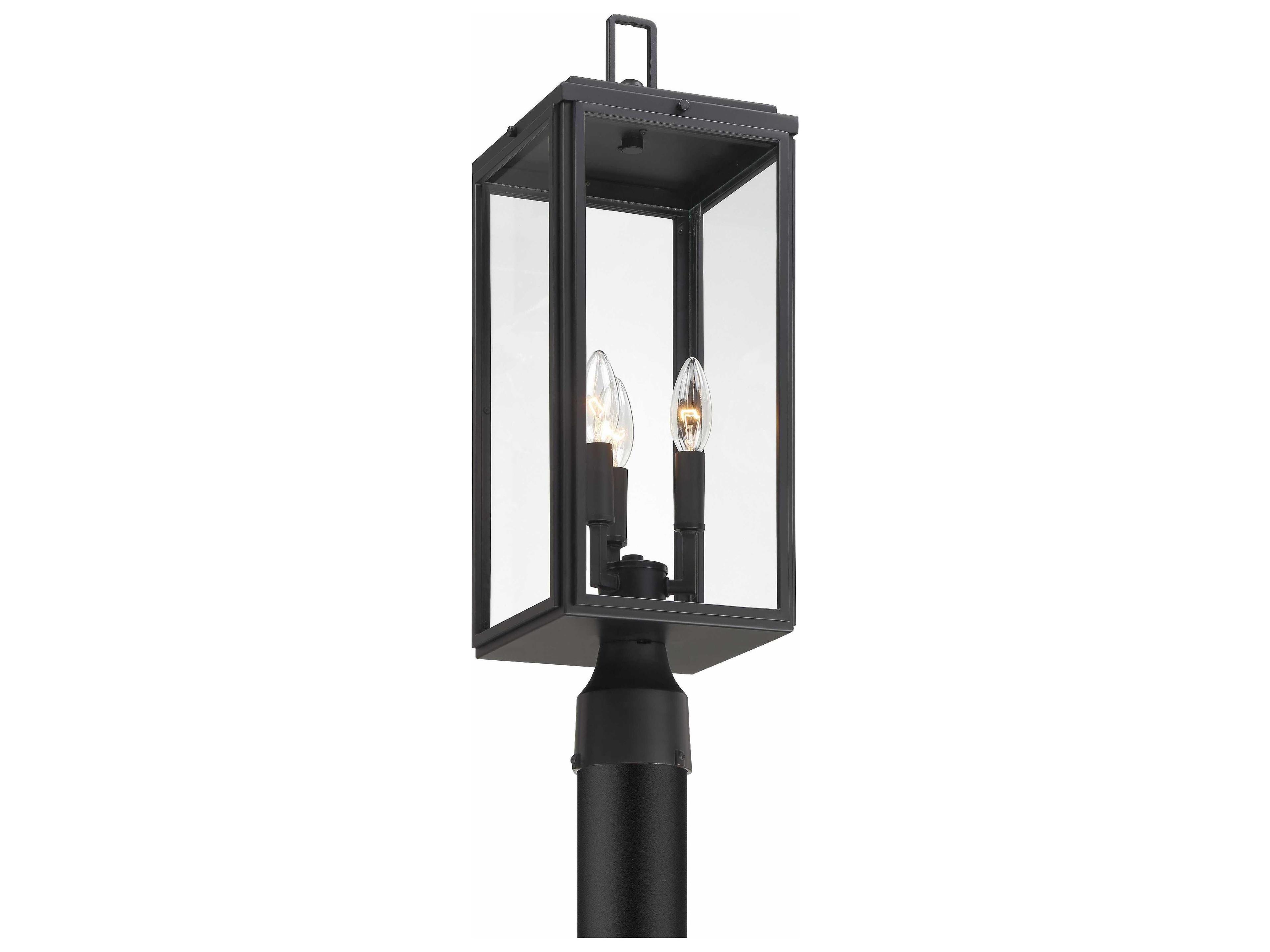 Crystorama Byron 3 - Light Outdoor Post Light