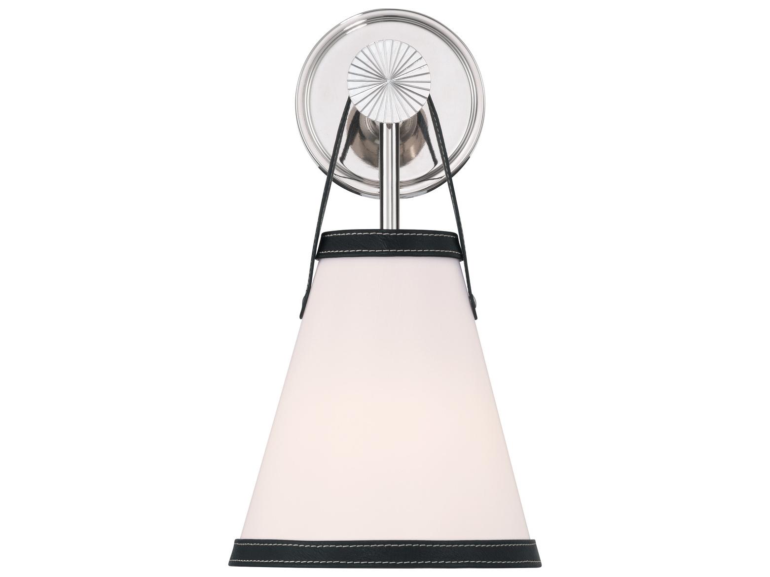 Crystorama Callahan 1-Light Black Wall Sconce