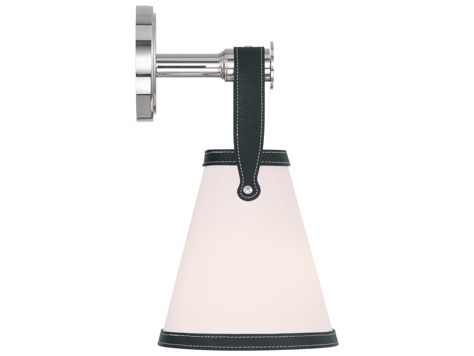 Crystorama Callahan 1-Light Black Wall Sconce