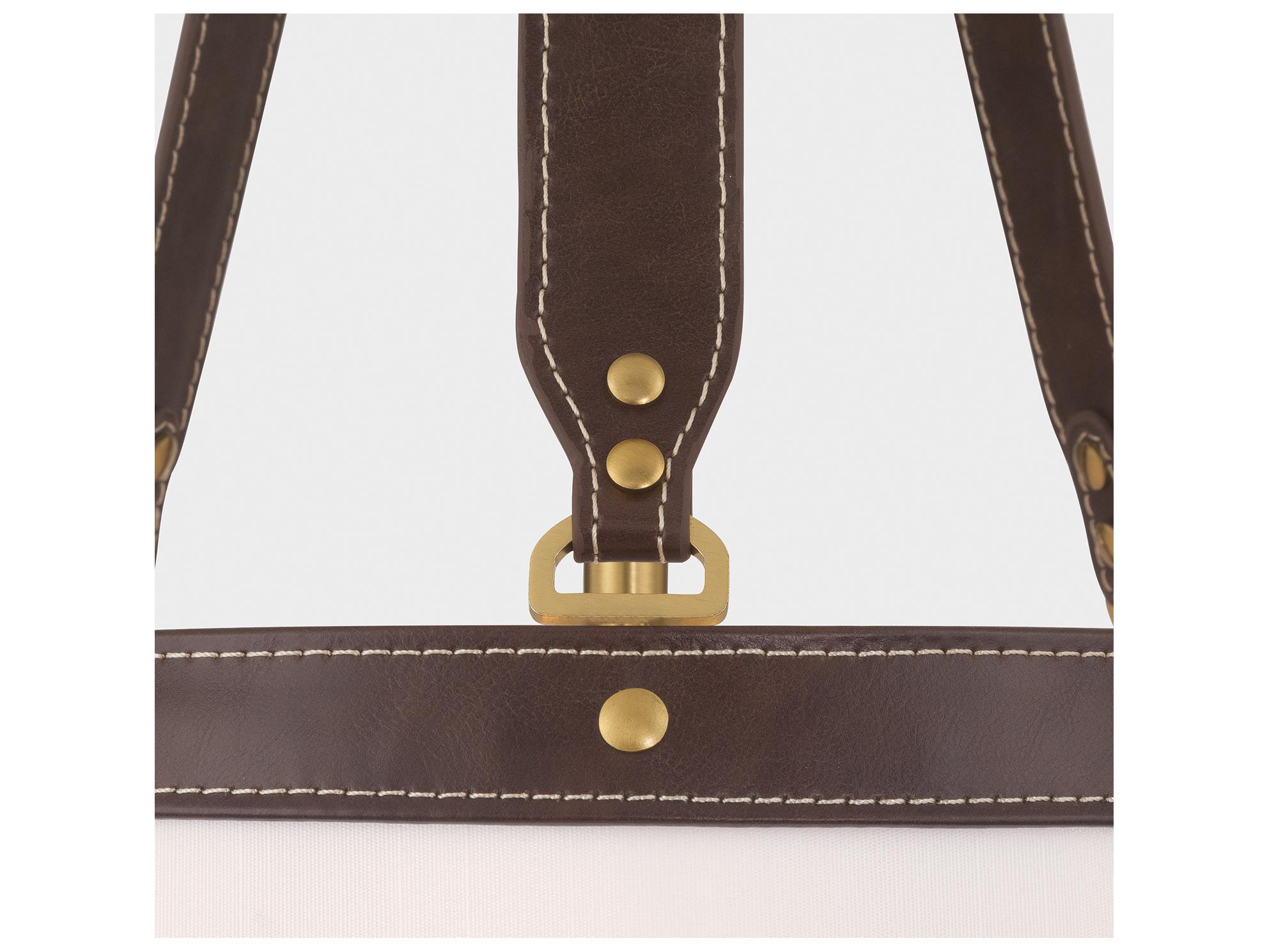 Crystorama Callahan 3-Light Brown Pendant