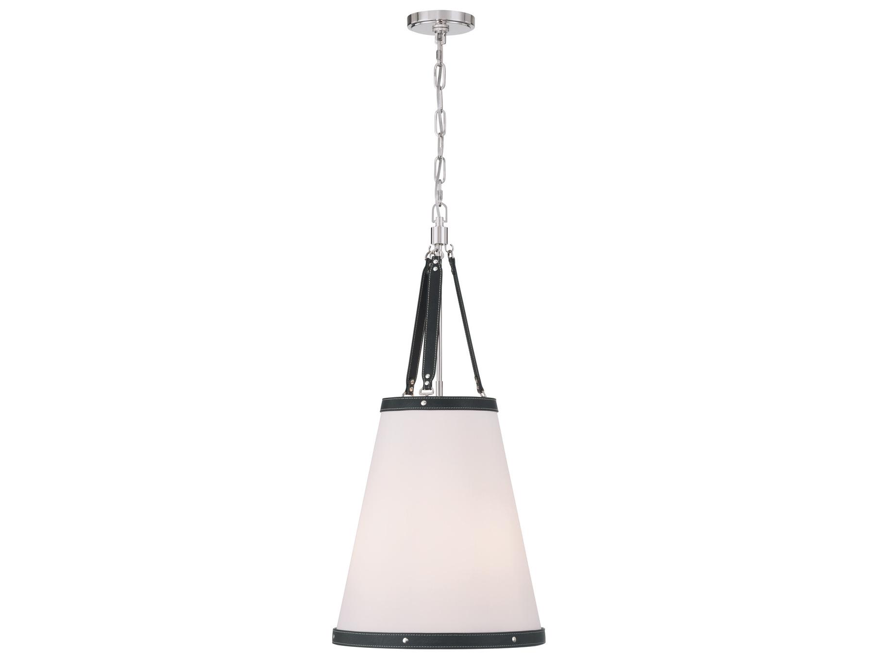 Crystorama Callahan 3-Light Black Pendant