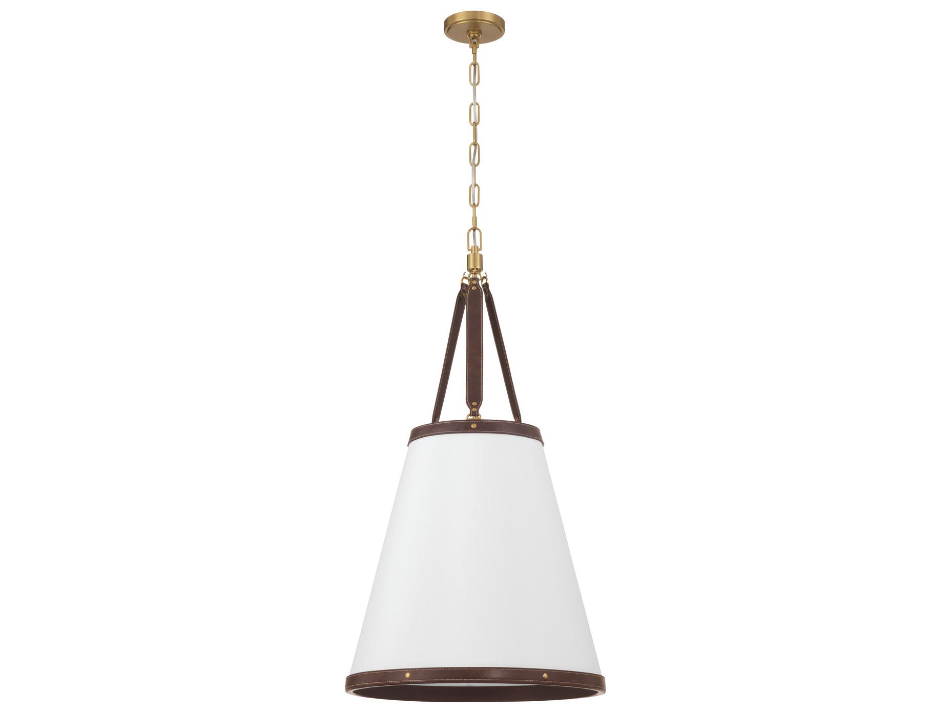 Crystorama Callahan 4-Light Brown Pendant