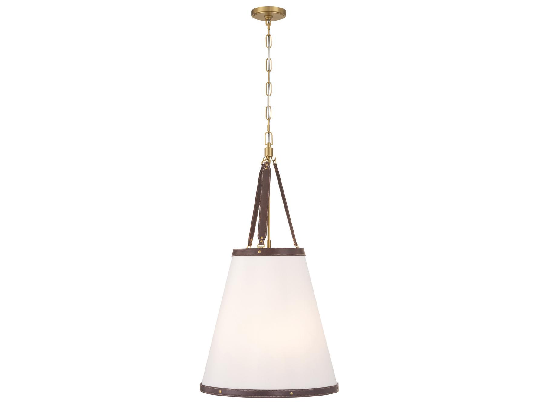 Crystorama Callahan 4-Light Brown Pendant