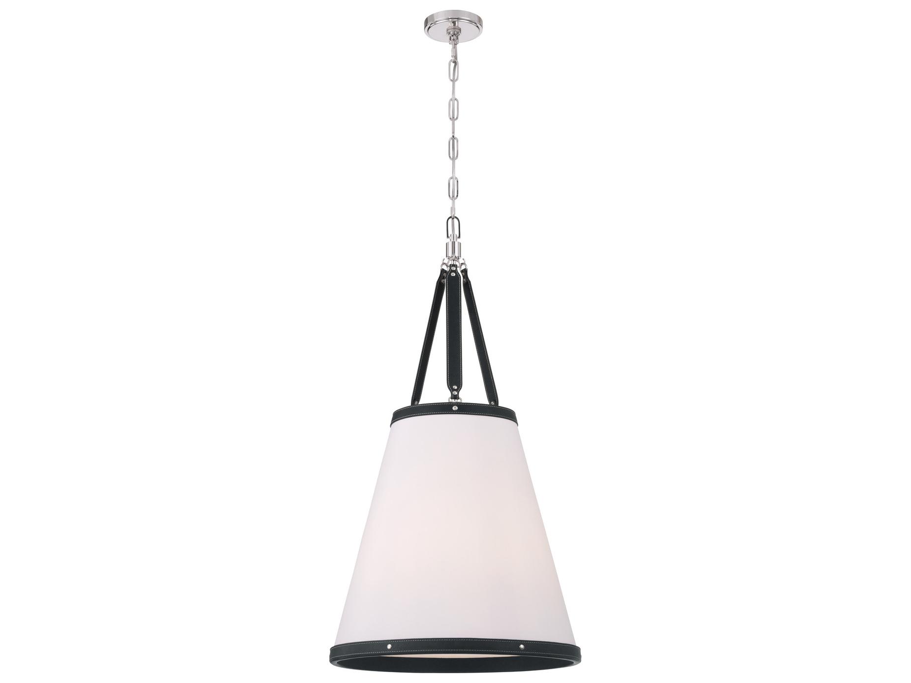 Crystorama Callahan 4-Light Black Pendant